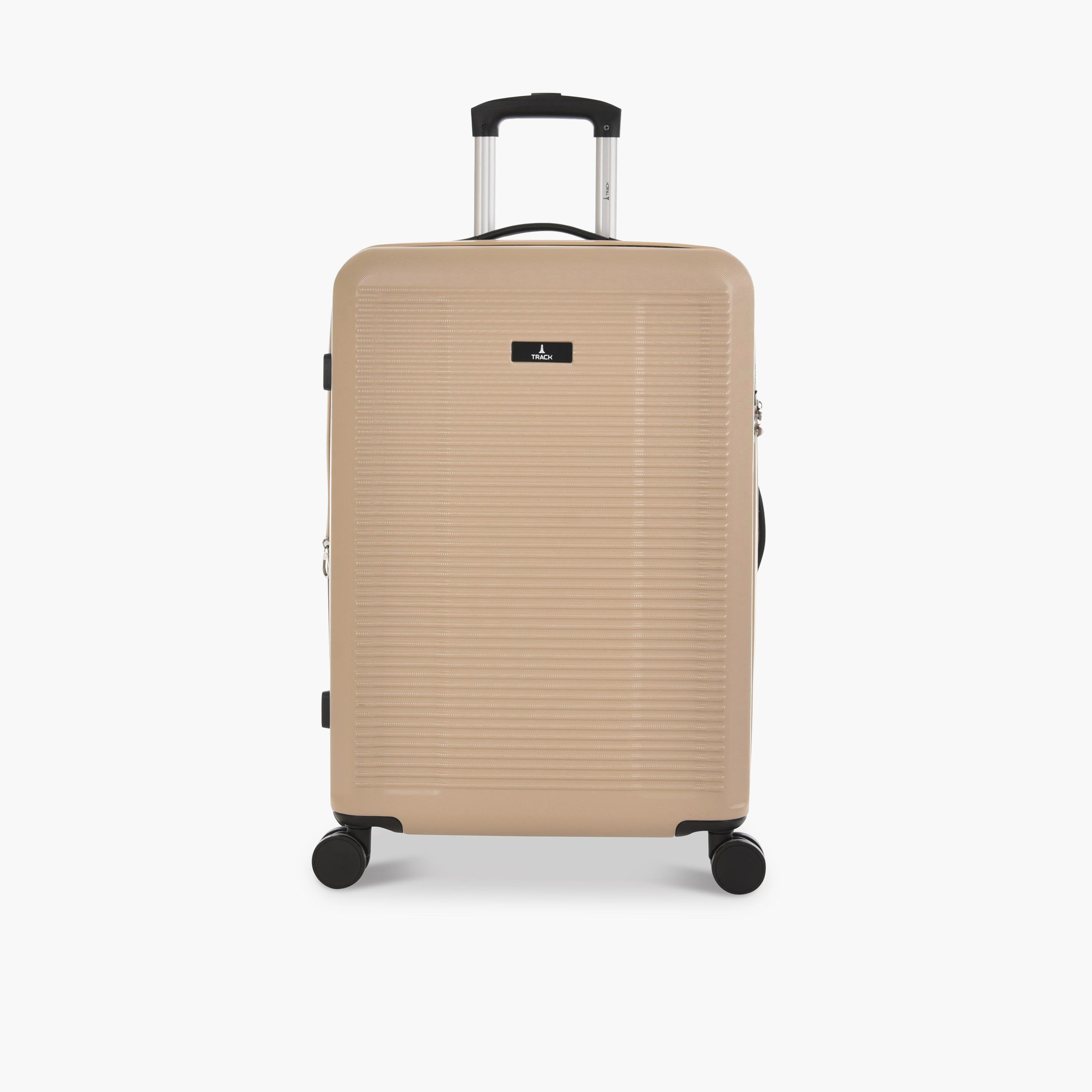 Track Set of 4 ABS Hard Sided 4-Wheeler Spinner Trolley Bag with Combination Lock-travel-luggagesandbags-luggage-image-10