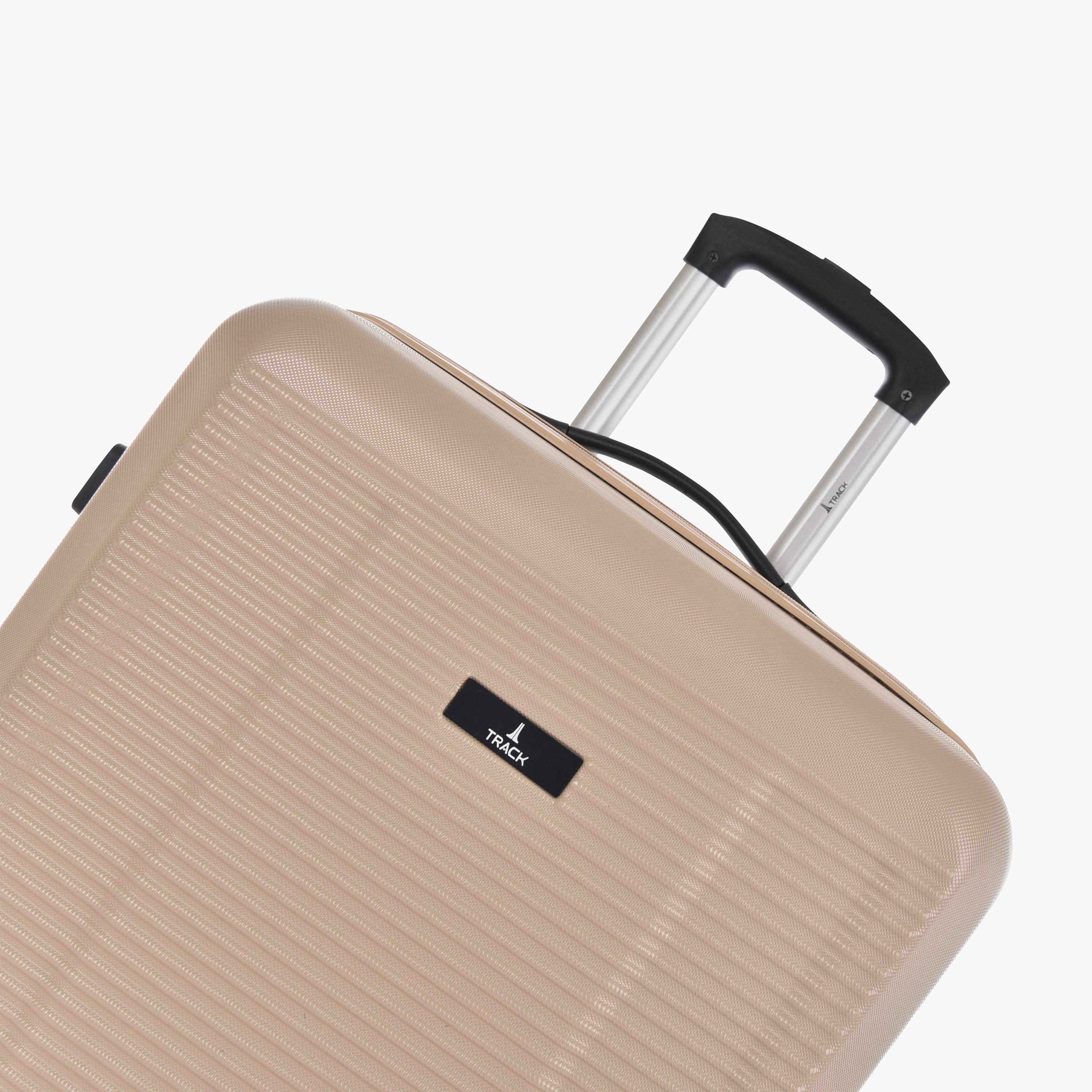 Track Set of 4 ABS Hard Sided 4-Wheeler Spinner Trolley Bag with Combination Lock-travel-luggagesandbags-luggage-image-13