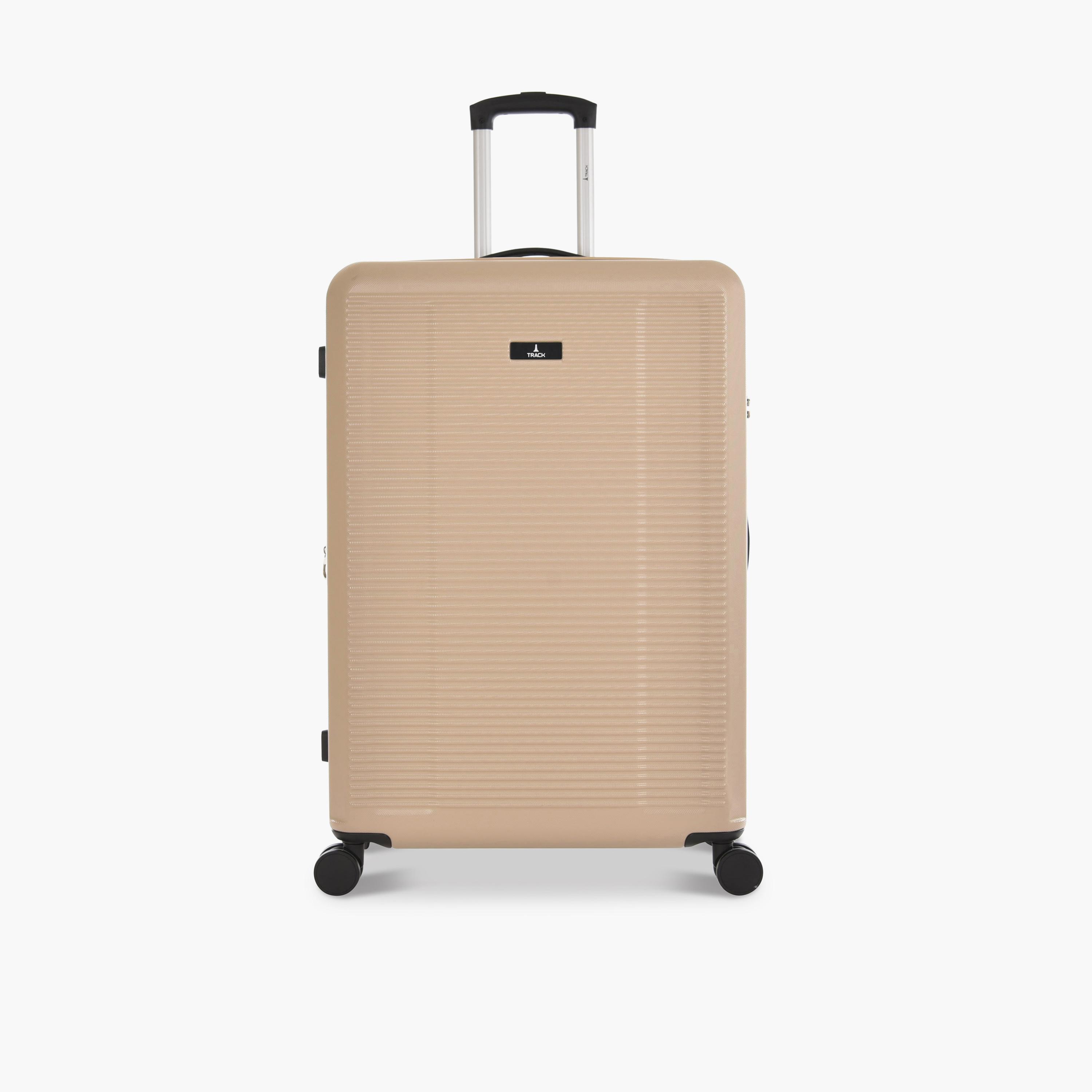 Track Set of 4 ABS Hard Sided 4-Wheeler Spinner Trolley Bag with Combination Lock-travel-luggagesandbags-luggage-image-9