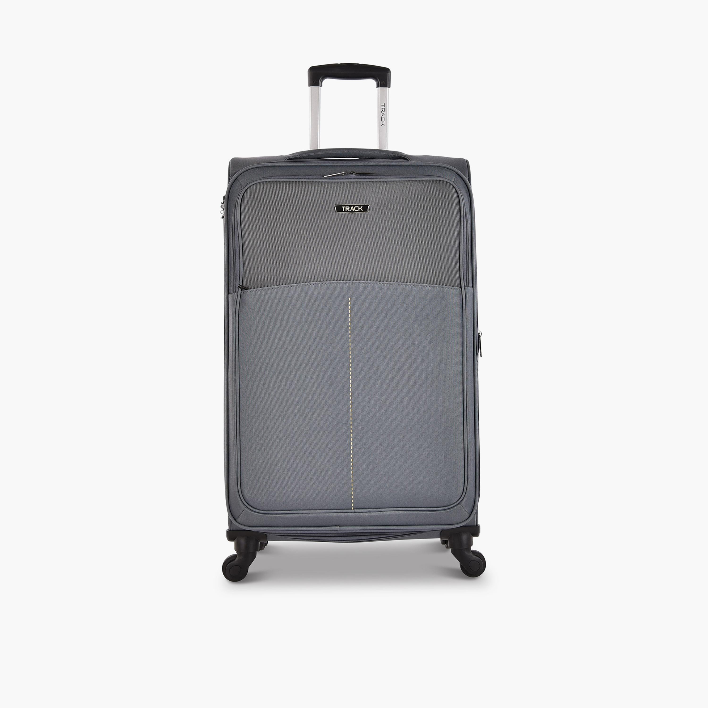 تراك - طقم  3 شنط بجوانب طرية من البوليستر وأربع عجلات دوارة  مع قفل مركب-travel-luggagesandbags-luggage-image-4