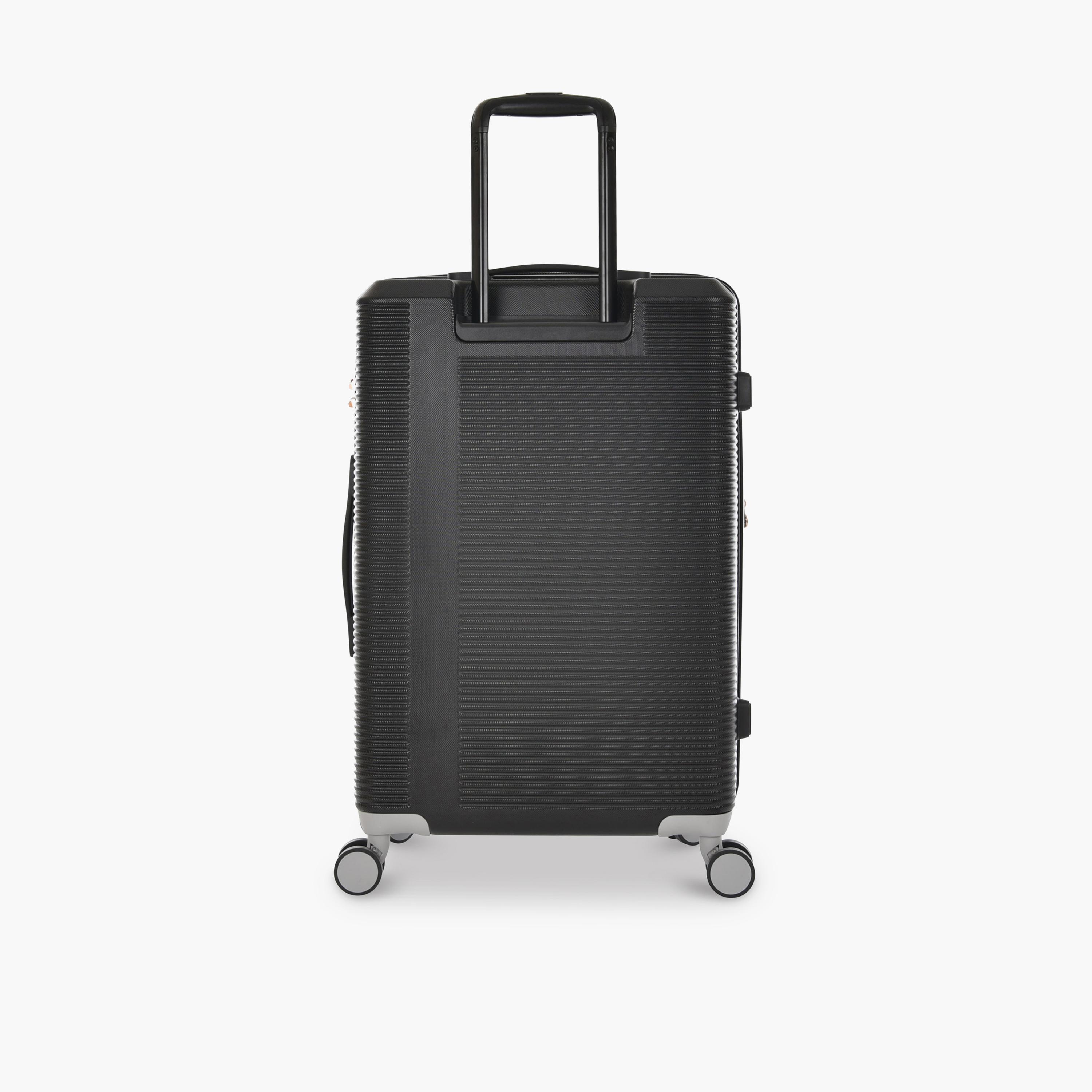 Track Set of 4 ABS Hard Sided 4-Wheeler Spinner Trolley Bag with Combination Lock-travel-luggagesandbags-luggage-image-7
