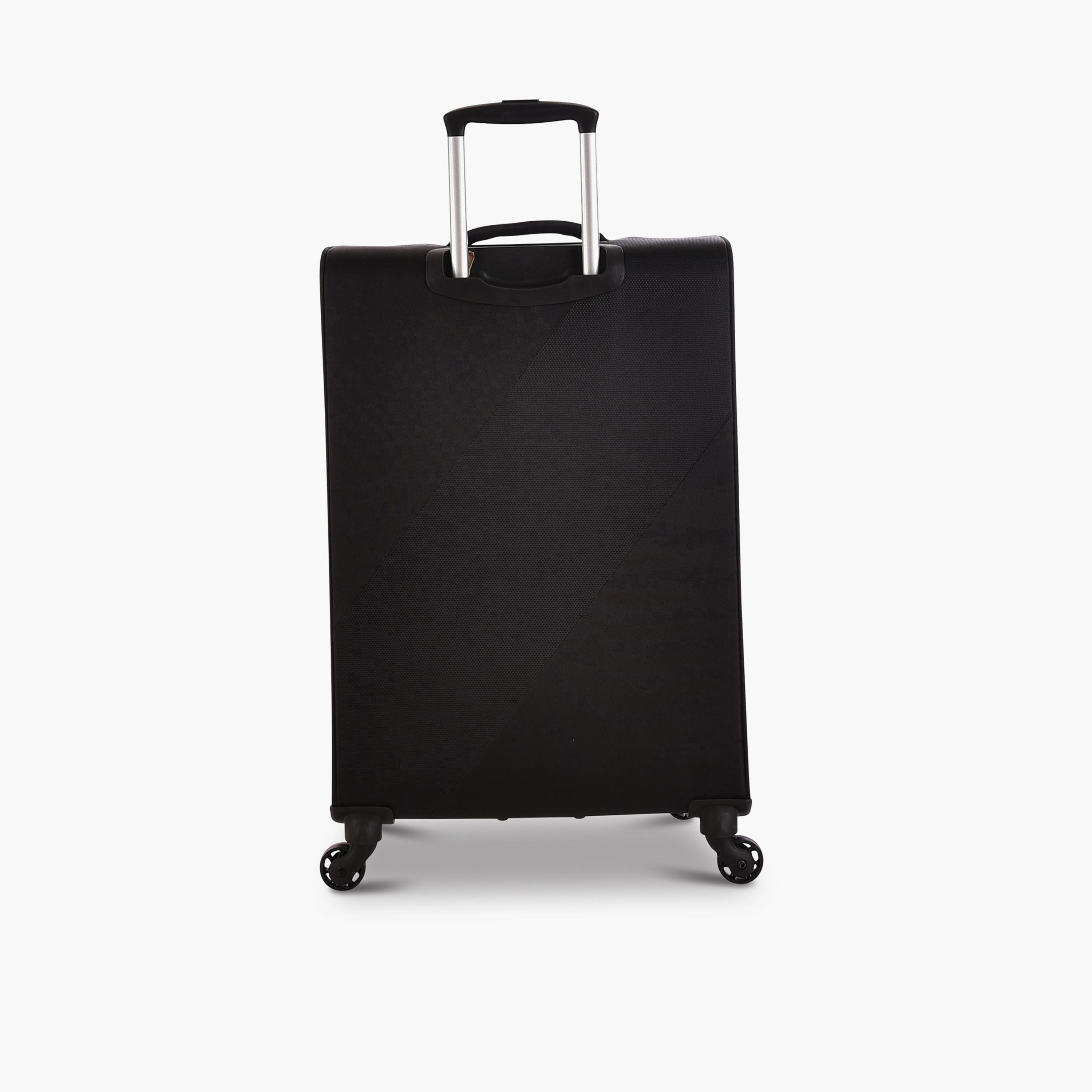 Track Set of 4 Polyester Soft Sided 4-Wheeler Spinner Trolley Bag with Combination Lock-travel-luggagesandbags-luggage-image-8