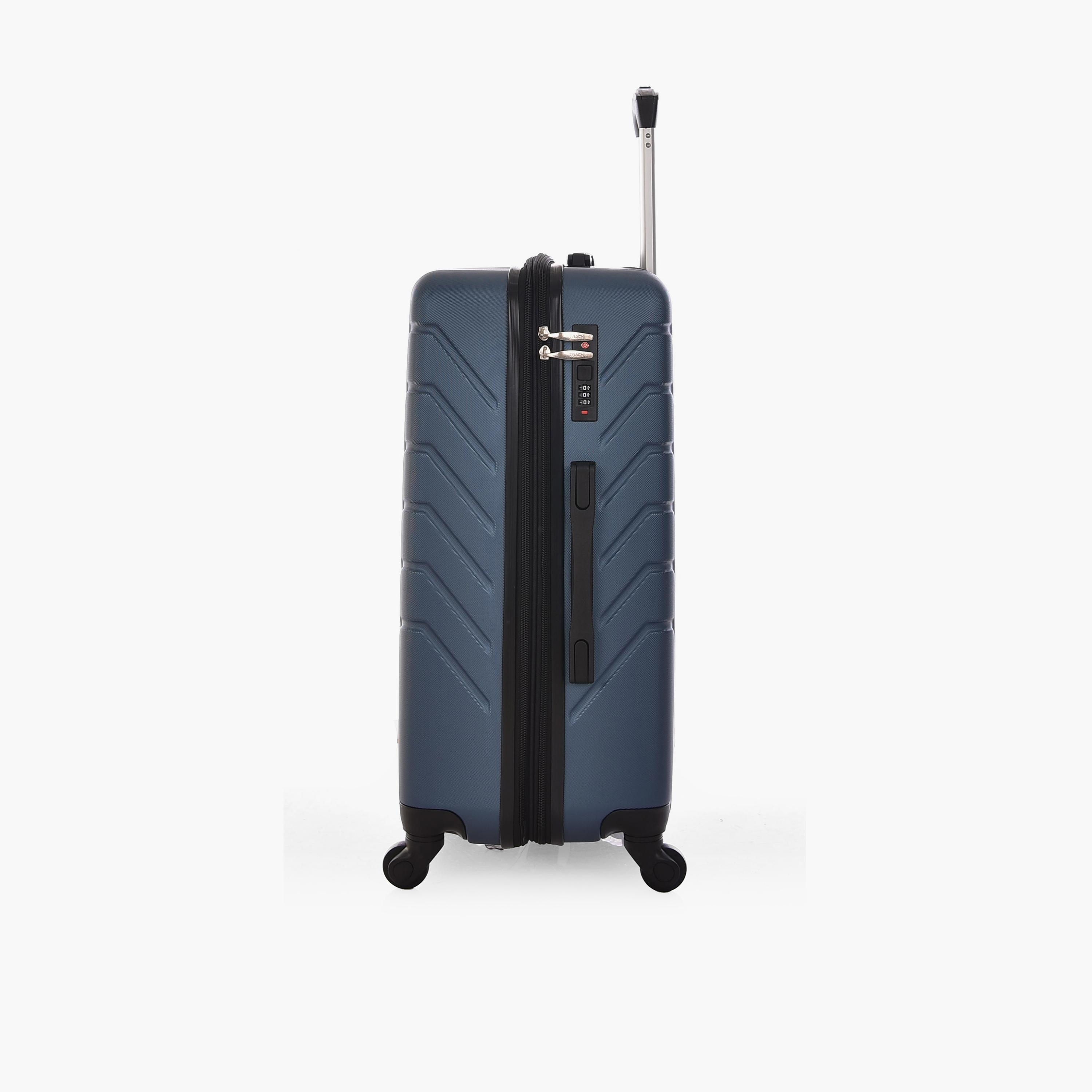 تراك - طقم  3 شنط بجوانب صلبة من مادة ABS وأربع عجلات دوارة  مع قفل مركب-travel-luggagesandbags-luggage-image-6