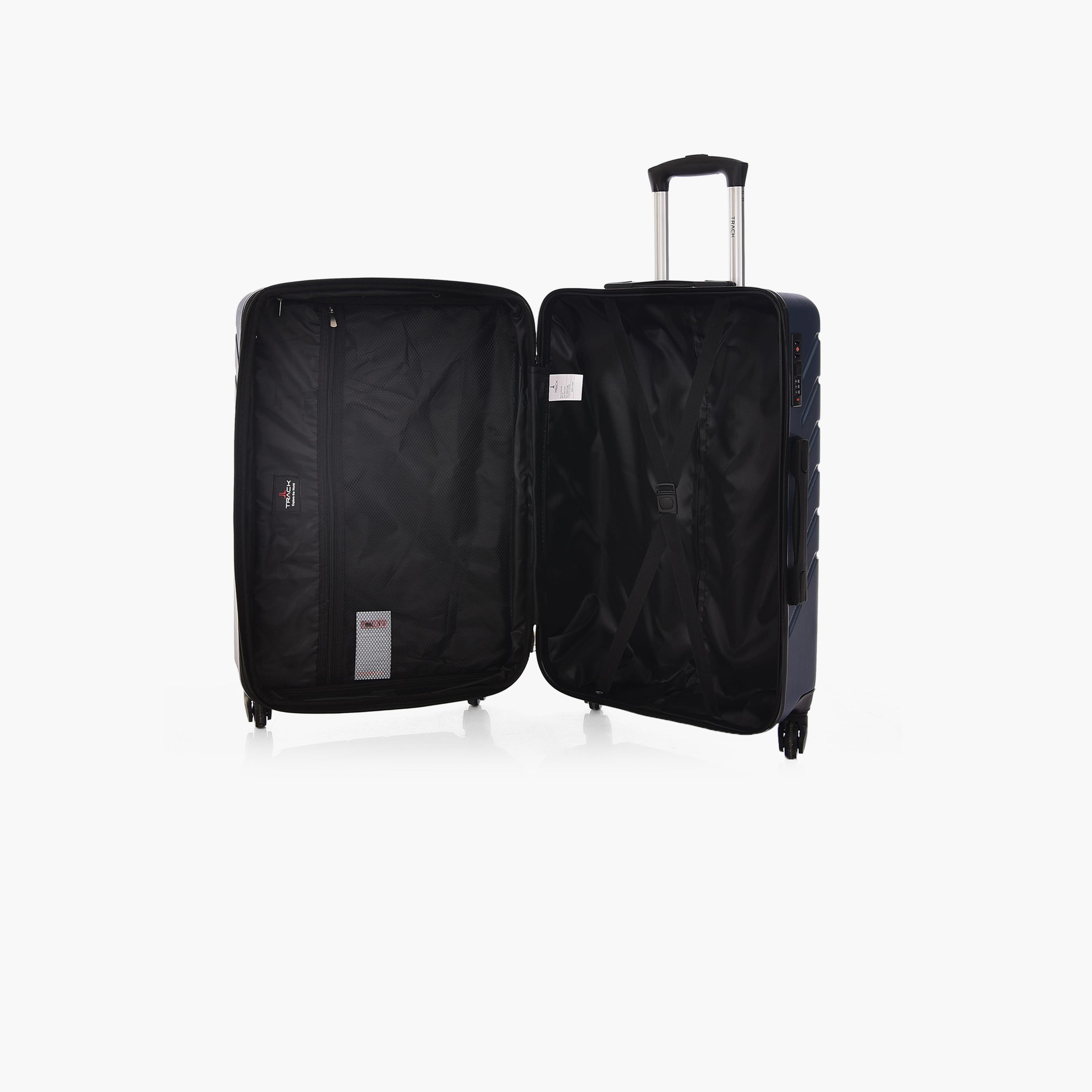 تراك - طقم  3 شنط بجوانب صلبة من مادة ABS وأربع عجلات دوارة  مع قفل مركب-travel-luggagesandbags-luggage-image-8