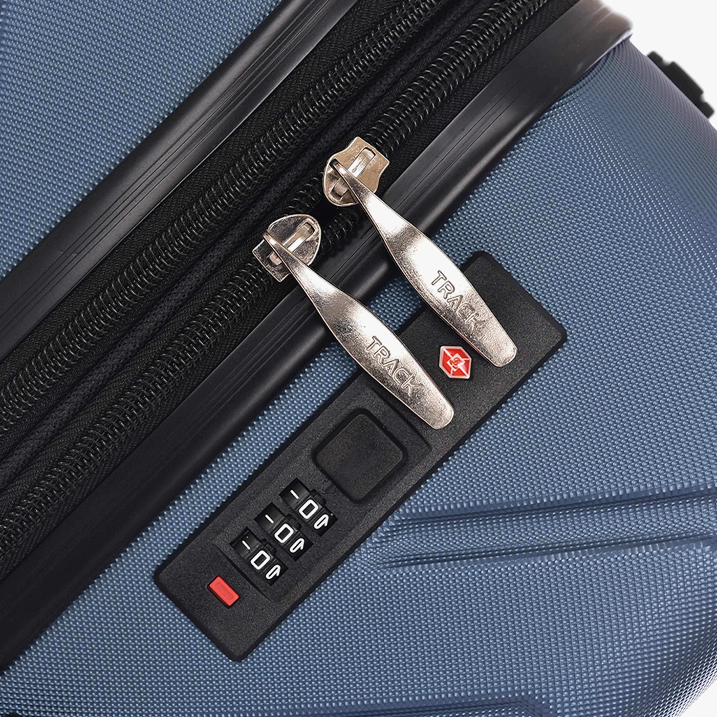 تراك - طقم  3 شنط بجوانب صلبة من مادة ABS وأربع عجلات دوارة  مع قفل مركب-travel-luggagesandbags-luggage-image-9
