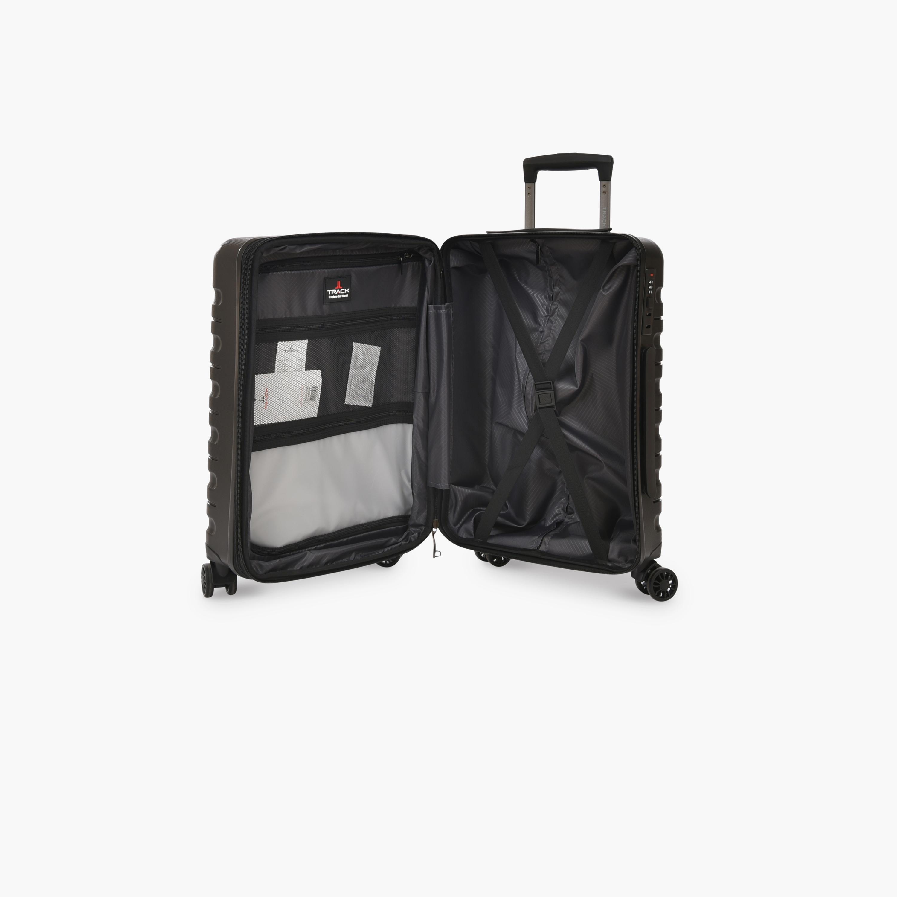 Track 51 CM Small Cabin Polypropylene Hard Sided 4-Wheeler Spinner Trolley Bag with Combination Lock-travel-luggagesandbags-luggage-image-8