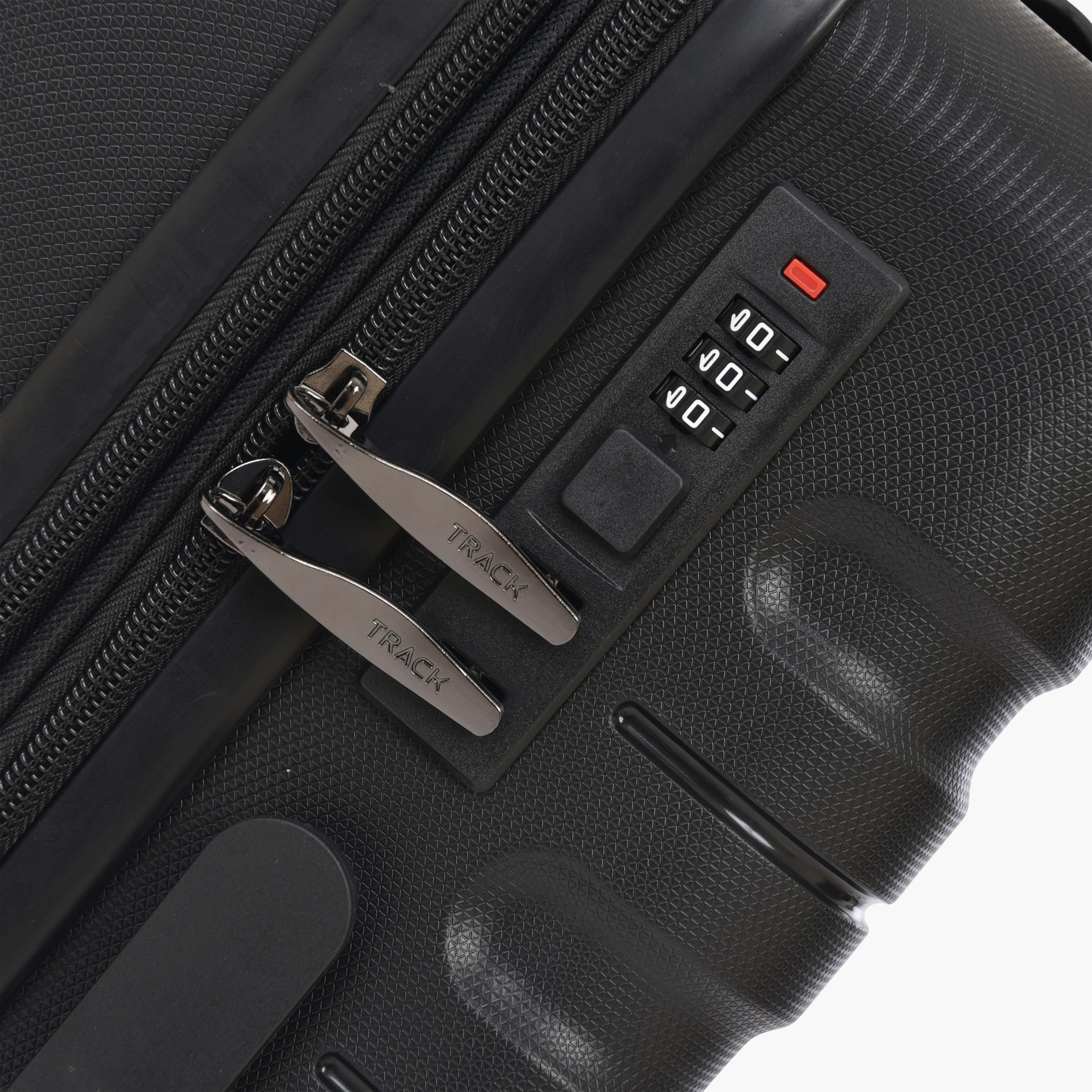 Track 51 CM Small Cabin Polypropylene Hard Sided 4-Wheeler Spinner Trolley Bag with Combination Lock-travel-luggagesandbags-luggage-image-9