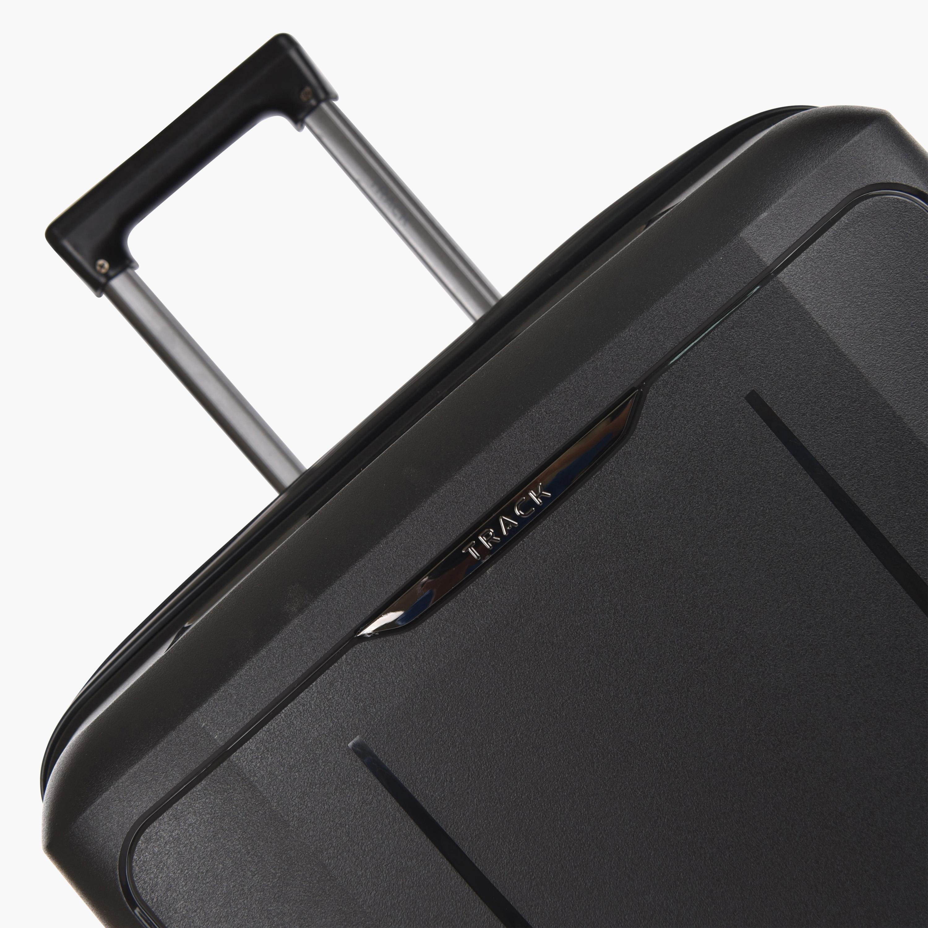 Track Set of 3 Polypropylene Hard Sided 4-Wheeler Spinner Trolley Bag with Combination Lock-travel-luggagesandbags-luggage-image-10
