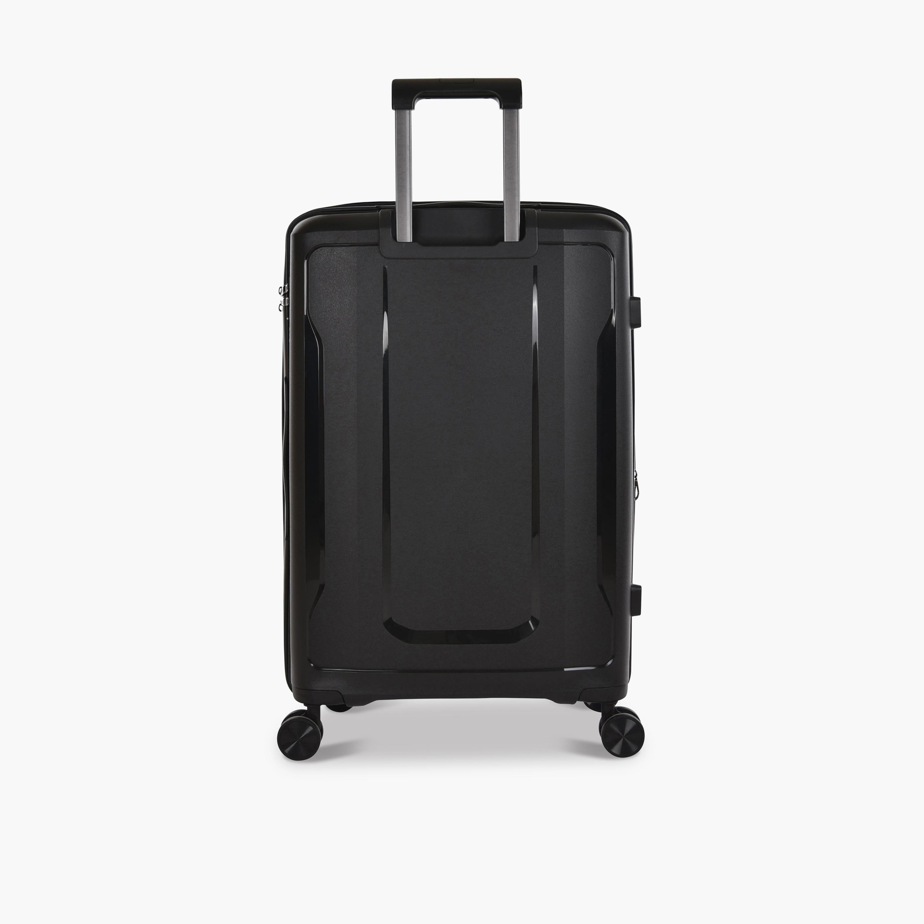 Track Set of 3 Polypropylene Hard Sided 4-Wheeler Spinner Trolley Bag with Combination Lock-travel-luggagesandbags-luggage-image-7