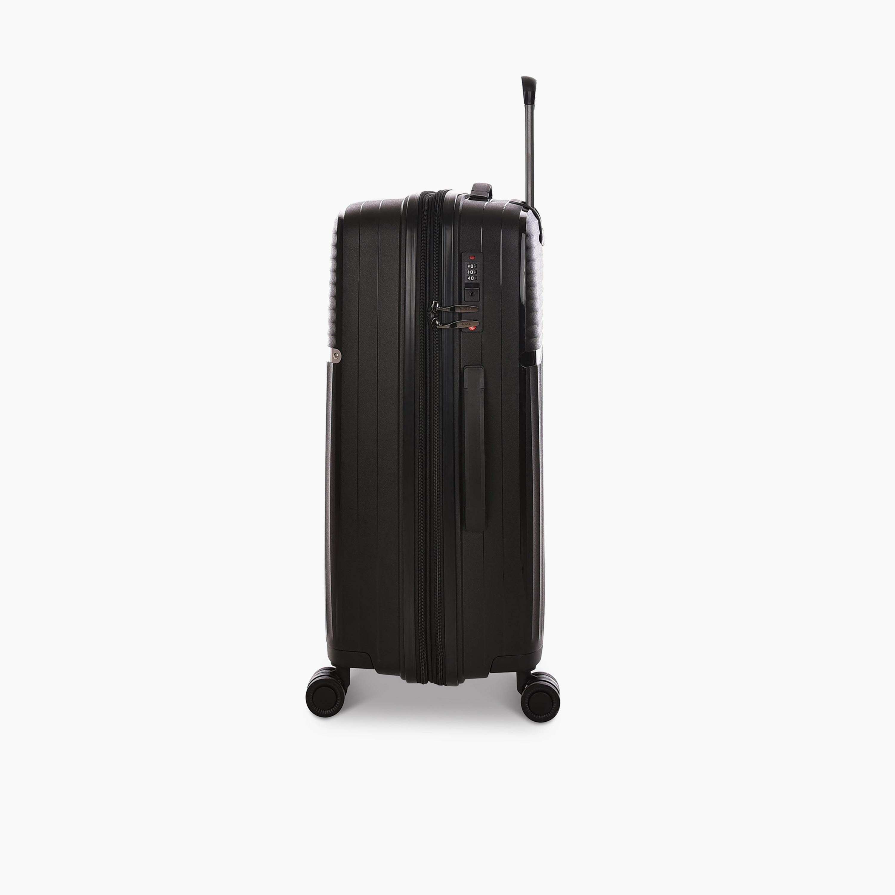 Track 51 CM Small Cabin Polypropylene Hard Sided 4-Wheeler Spinner Trolley Bag with Combination Lock-travel-luggagesandbags-luggage-image-6