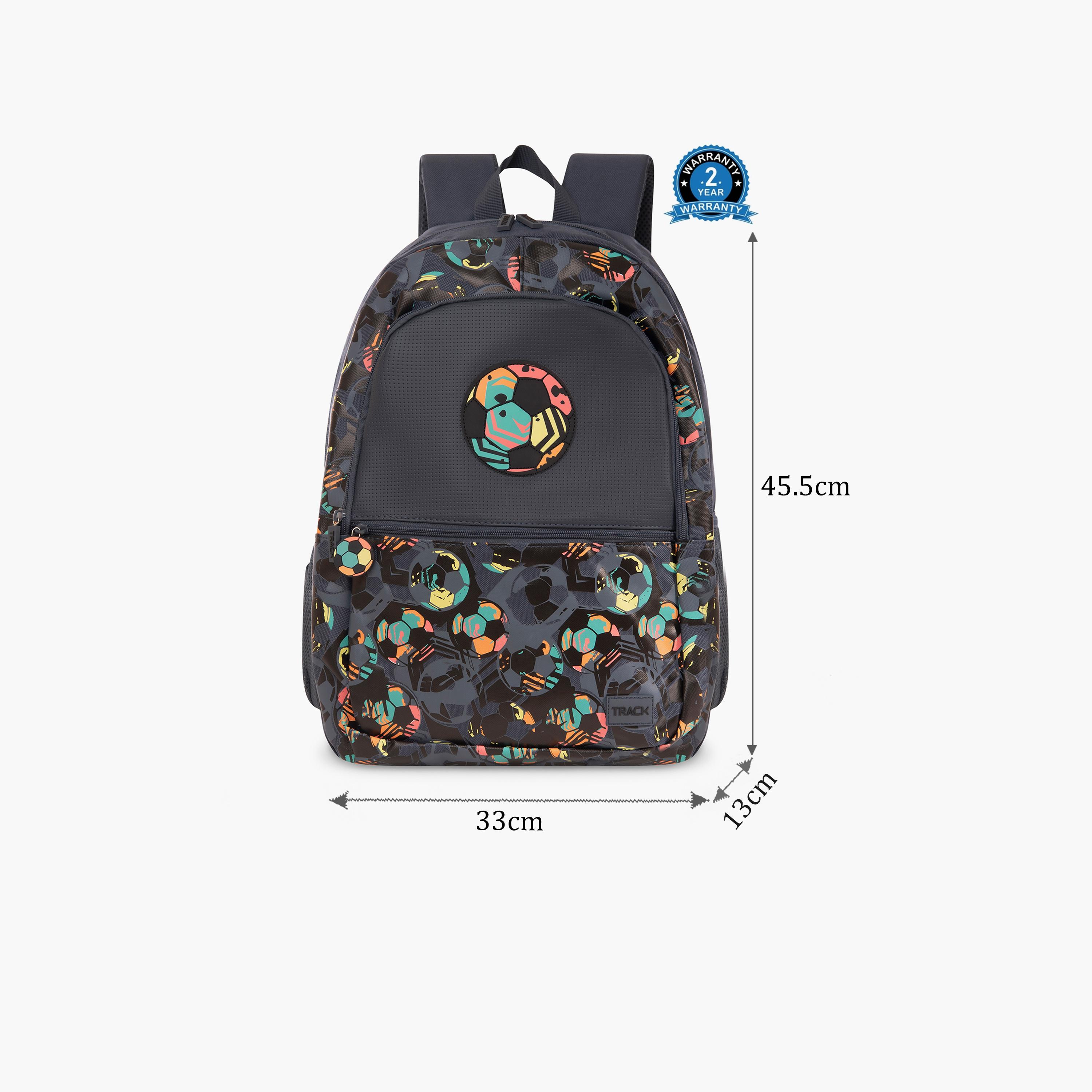 Track 18 Inches Backpackwith Adjustable Strap, Polyester | AS018-school-bagsandbackpacks-backpacks-image-2