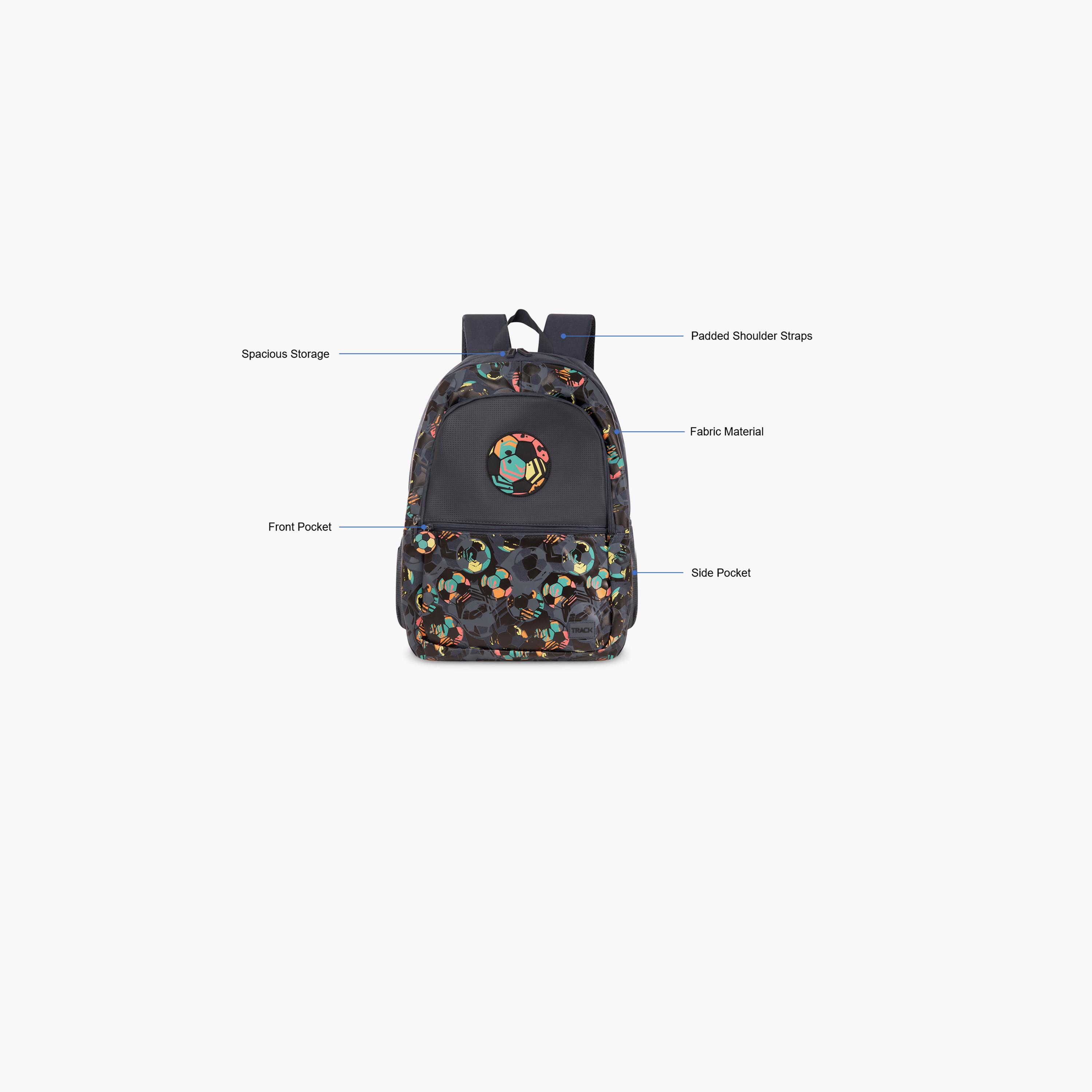 Track 18 Inches Backpackwith Adjustable Strap, Polyester | AS018-school-bagsandbackpacks-backpacks-image-3