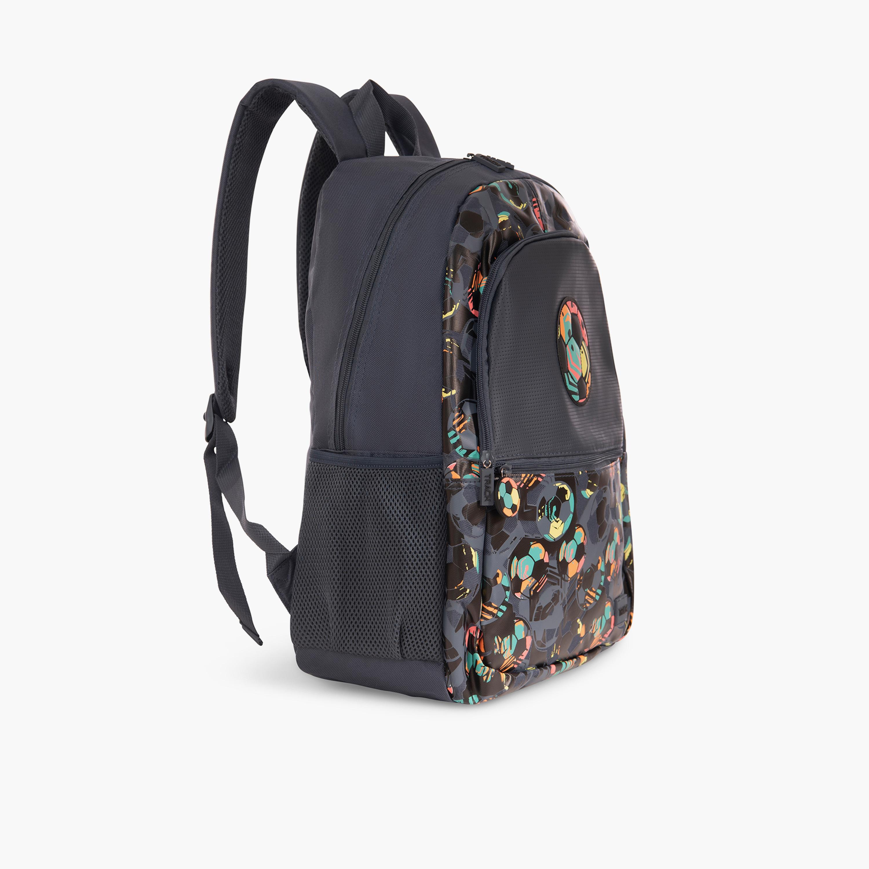 Track 18 Inches Backpackwith Adjustable Strap, Polyester | AS018-school-bagsandbackpacks-backpacks-image-4