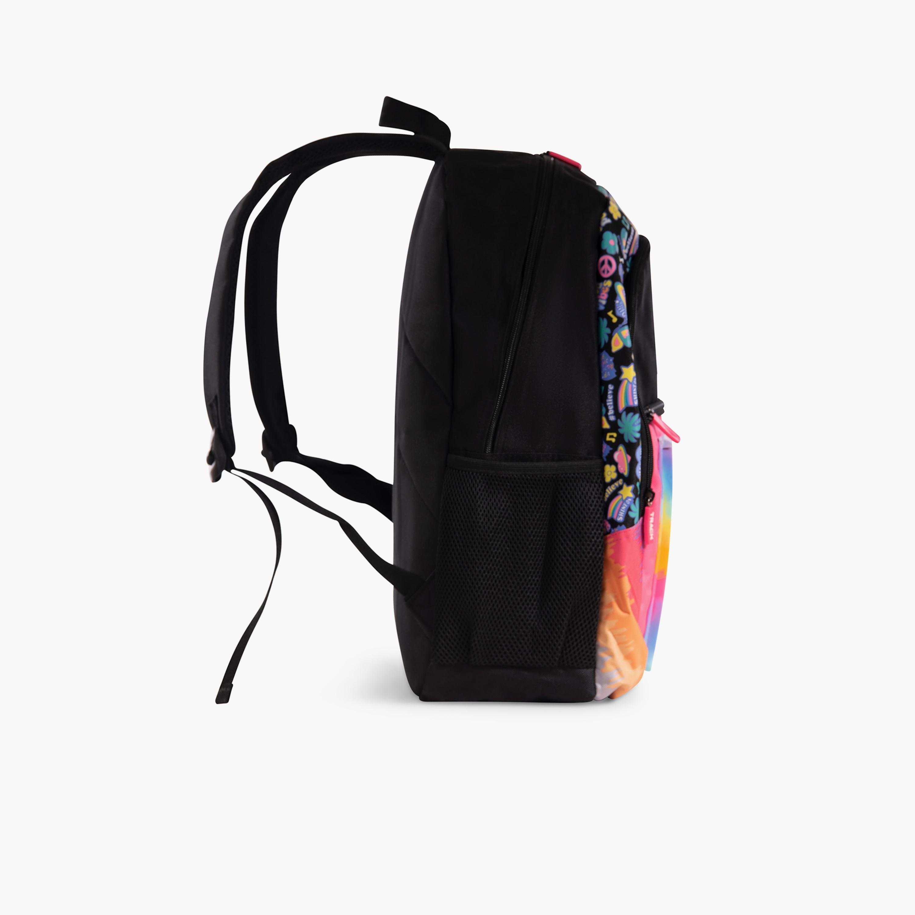 Track 18 Inches Backpackwith Adjustable Strap, Polyester | AS019-school-bagsandbackpacks-backpacks-image-5