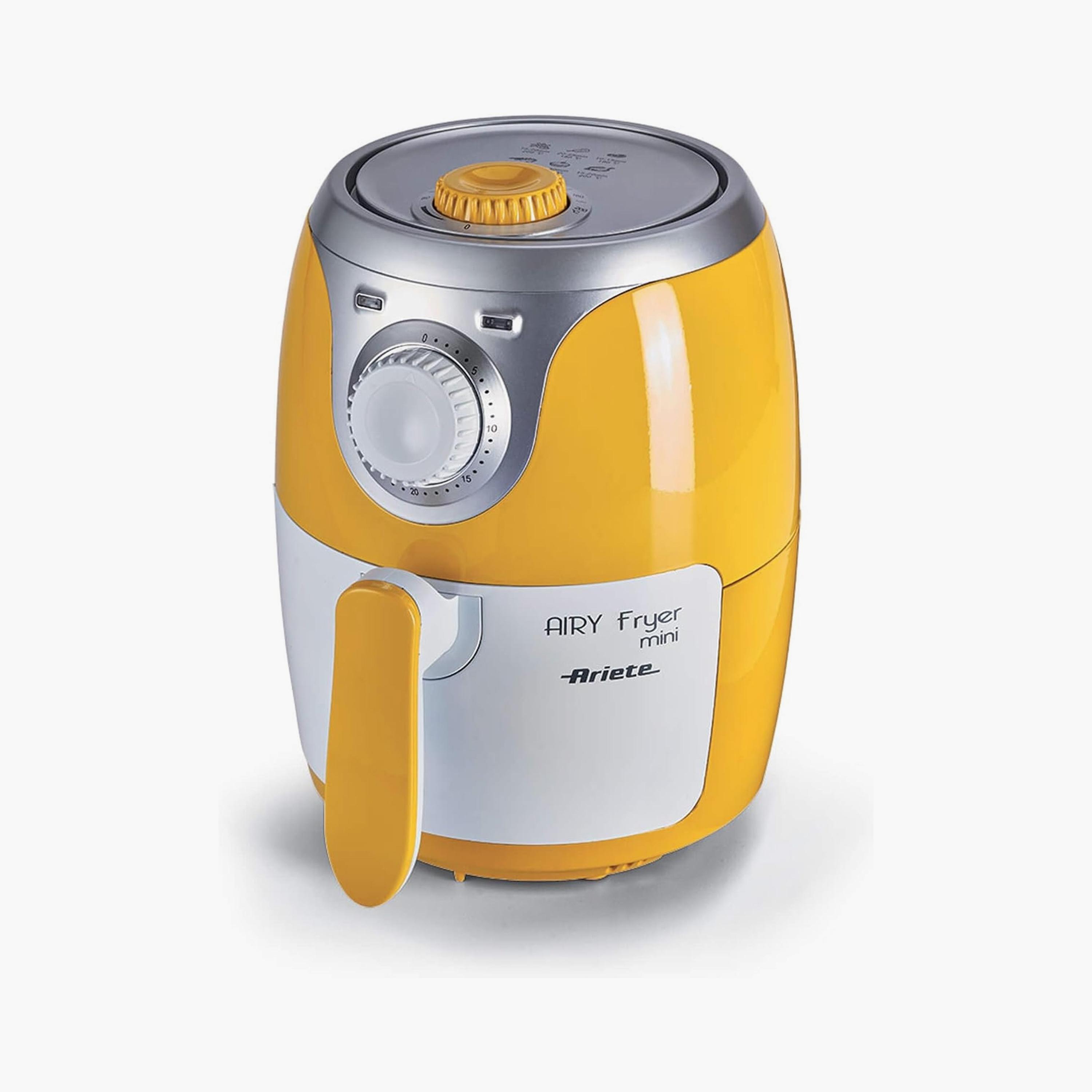 Ariete Air Fryer Mini 2L – 1000W, 6 Programs, Non-Stick Basket, Dehydrate, 30min Timer | 4615-household-appliances-kitchenappliances-airfryers-image-1
