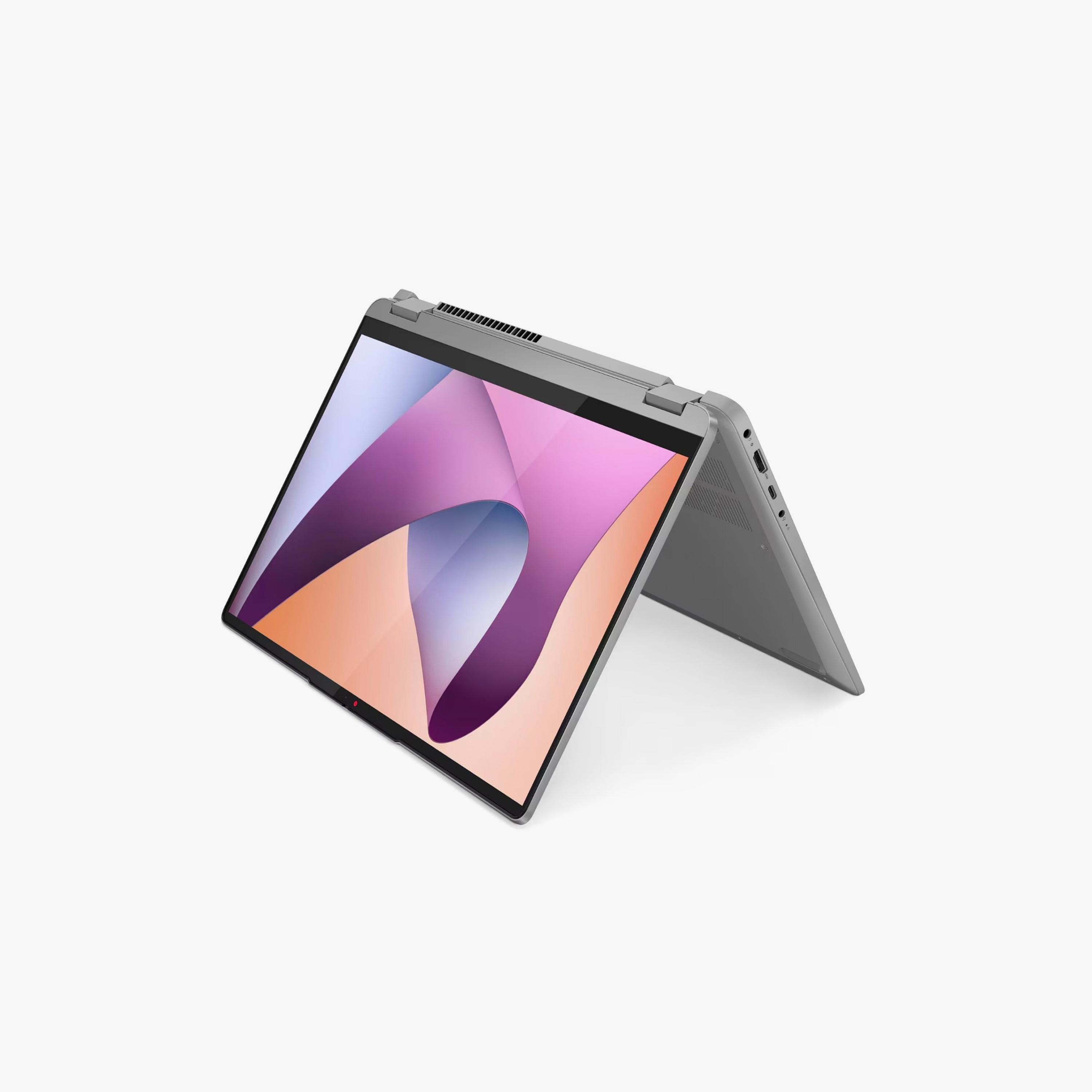 Lenovo IdeaPad Flex 5-14" Touch, AMD Ryzen 5 5625U, 8GB RAM, 512GB SSD, Windows 11, Grey|82XX00FYAX-electronics-laptops-image-2