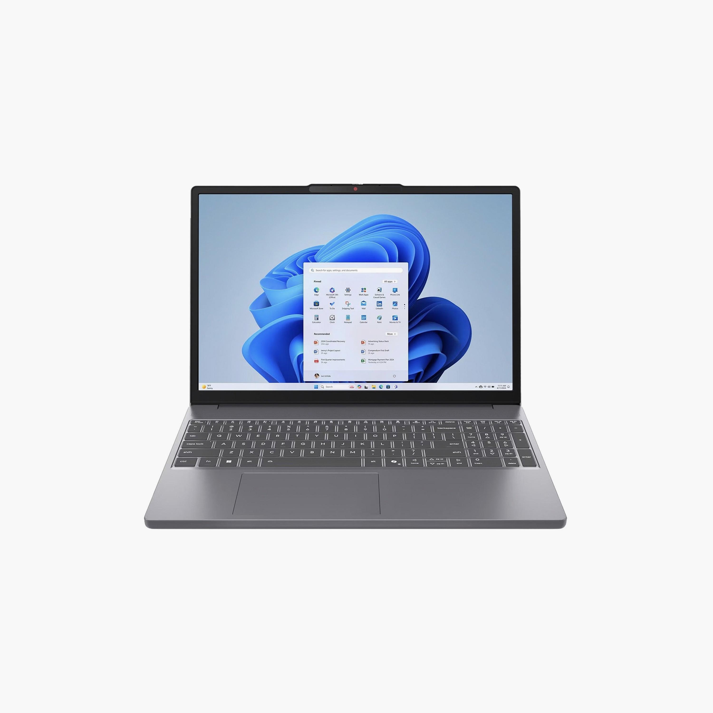 Lenovo IdeaPad Slim 3-15.3" IPS, Intel Core i7-13620H, 16GB RAM, 512GB SSD, Luna Grey | 83K10084AX-electronics-laptops-image-1