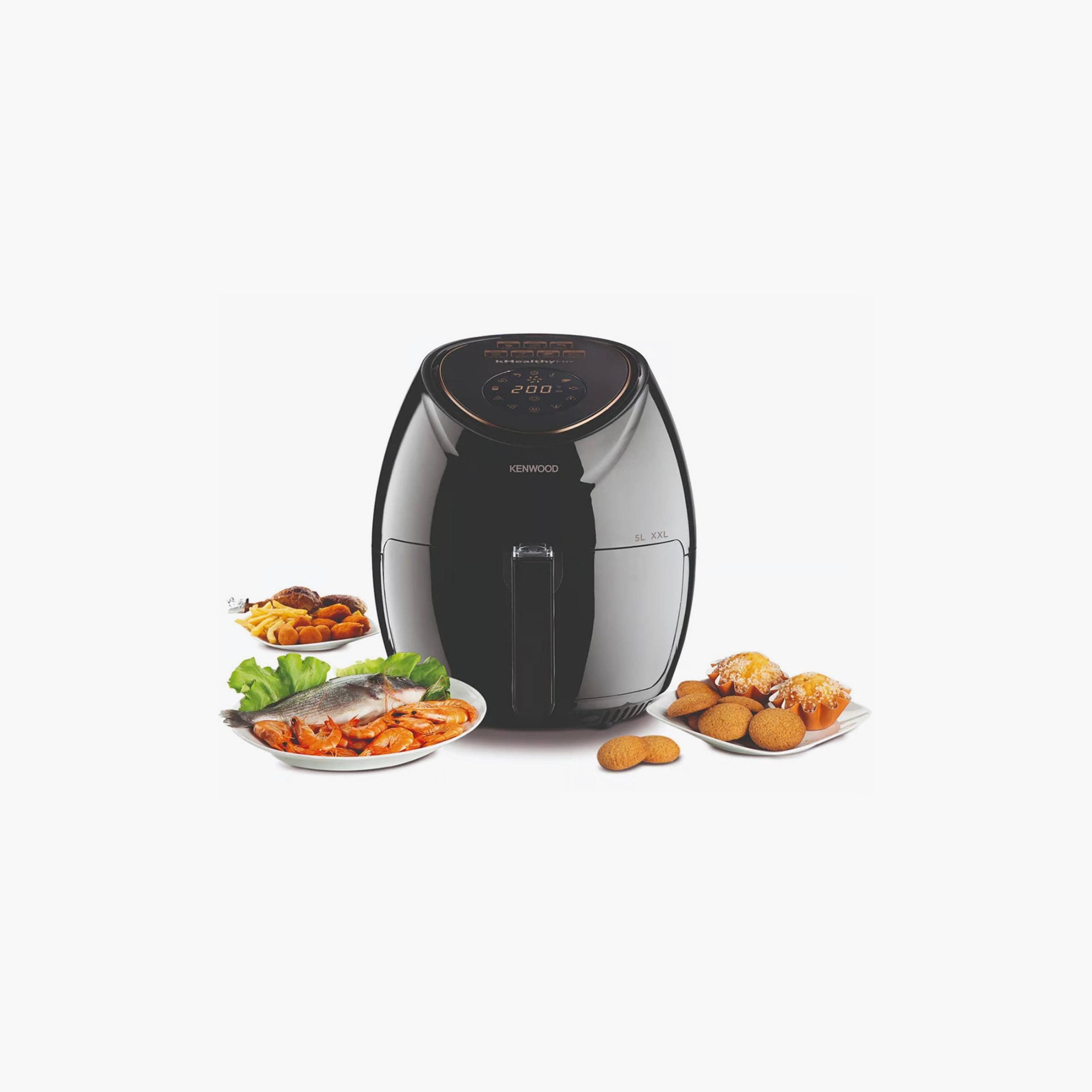 Kenwood Digital Air Fryer | HFP52.000BK-household-appliances-kitchenappliances-airfryers-image-2