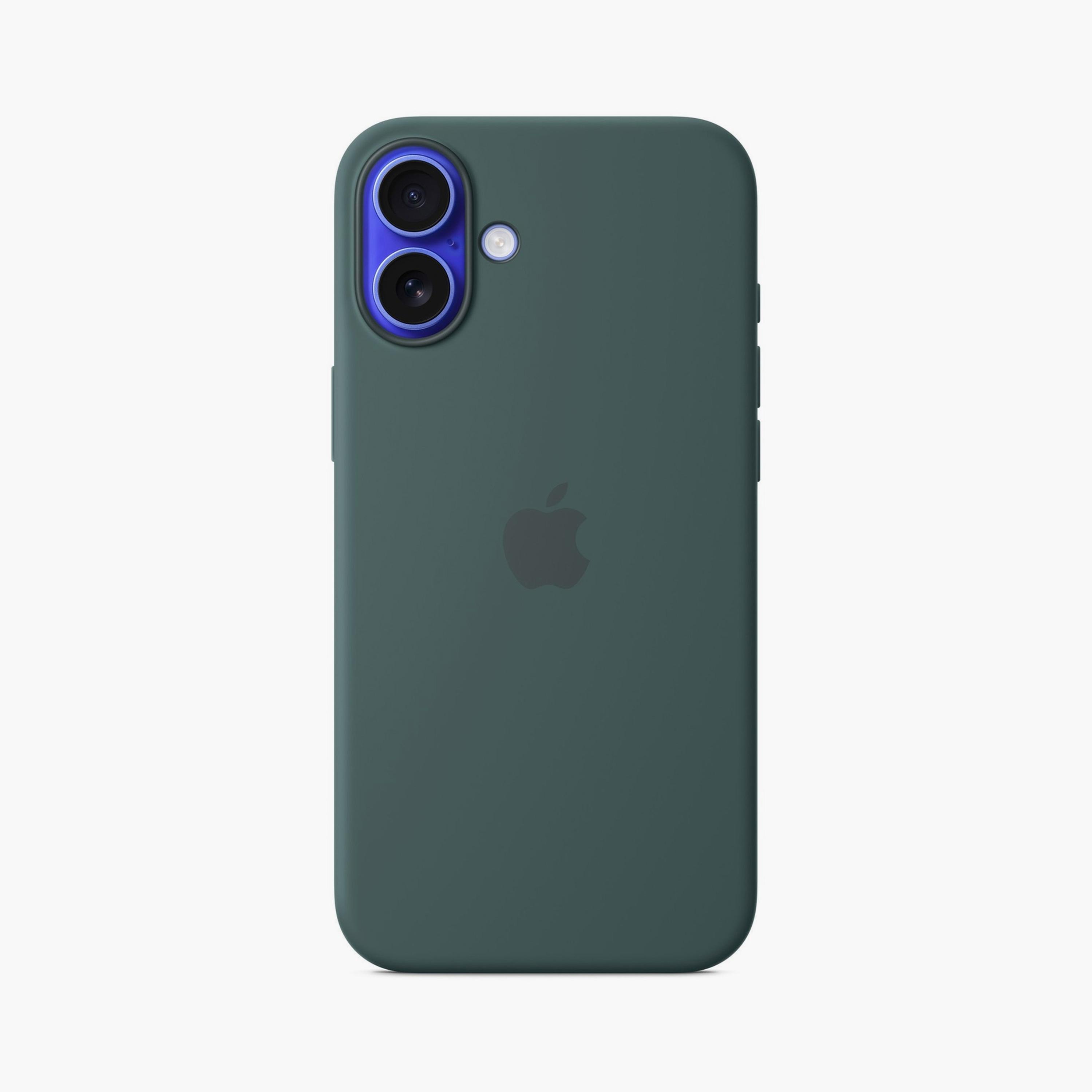 Apple iPhone 16 Plus Silicone Case with MagSafe, Lake Green | MYYH3ZM/A-electronics-accessories-mobileaccesories-image-1
