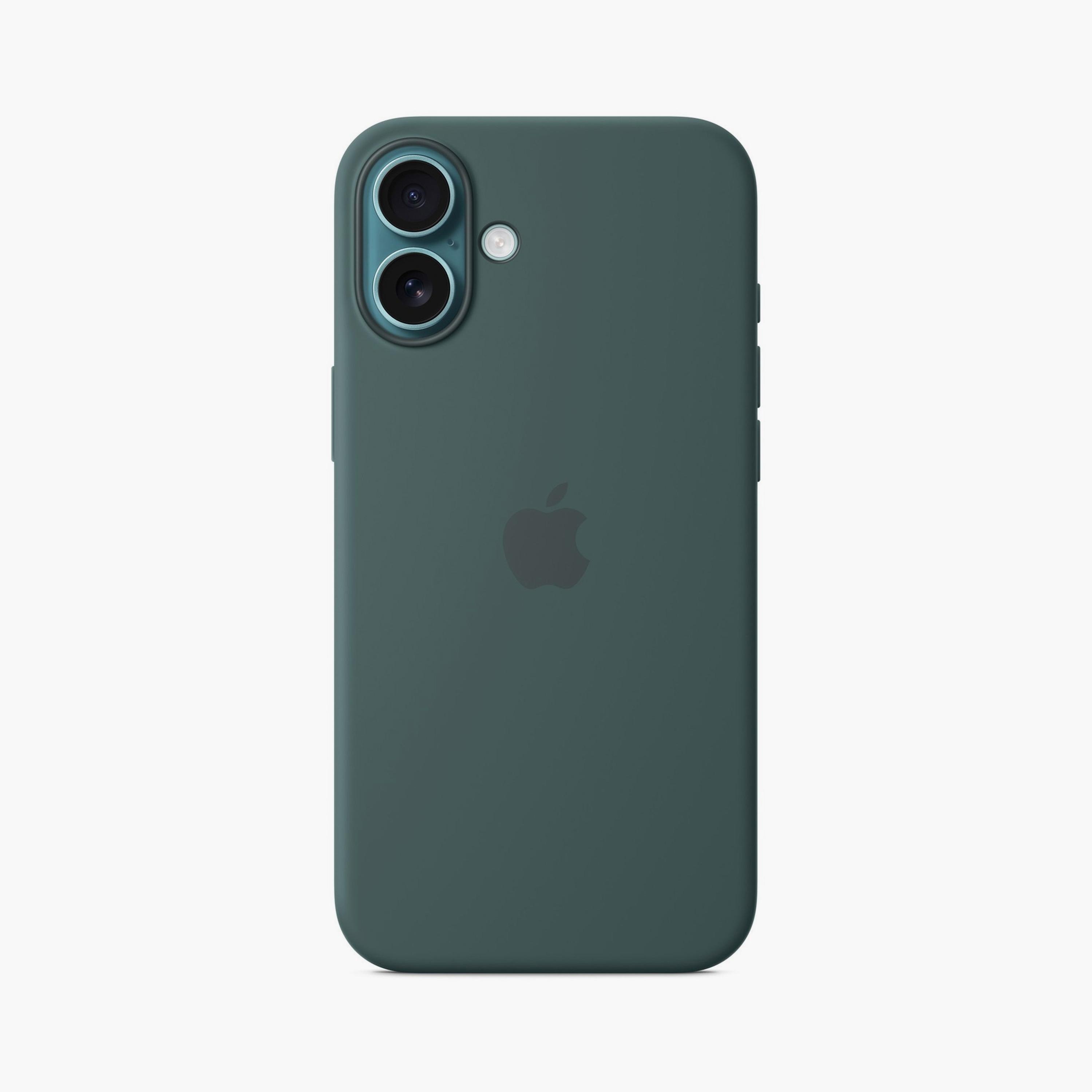 Apple iPhone 16 Plus Silicone Case with MagSafe, Lake Green | MYYH3ZM/A-electronics-accessories-mobileaccesories-image-2