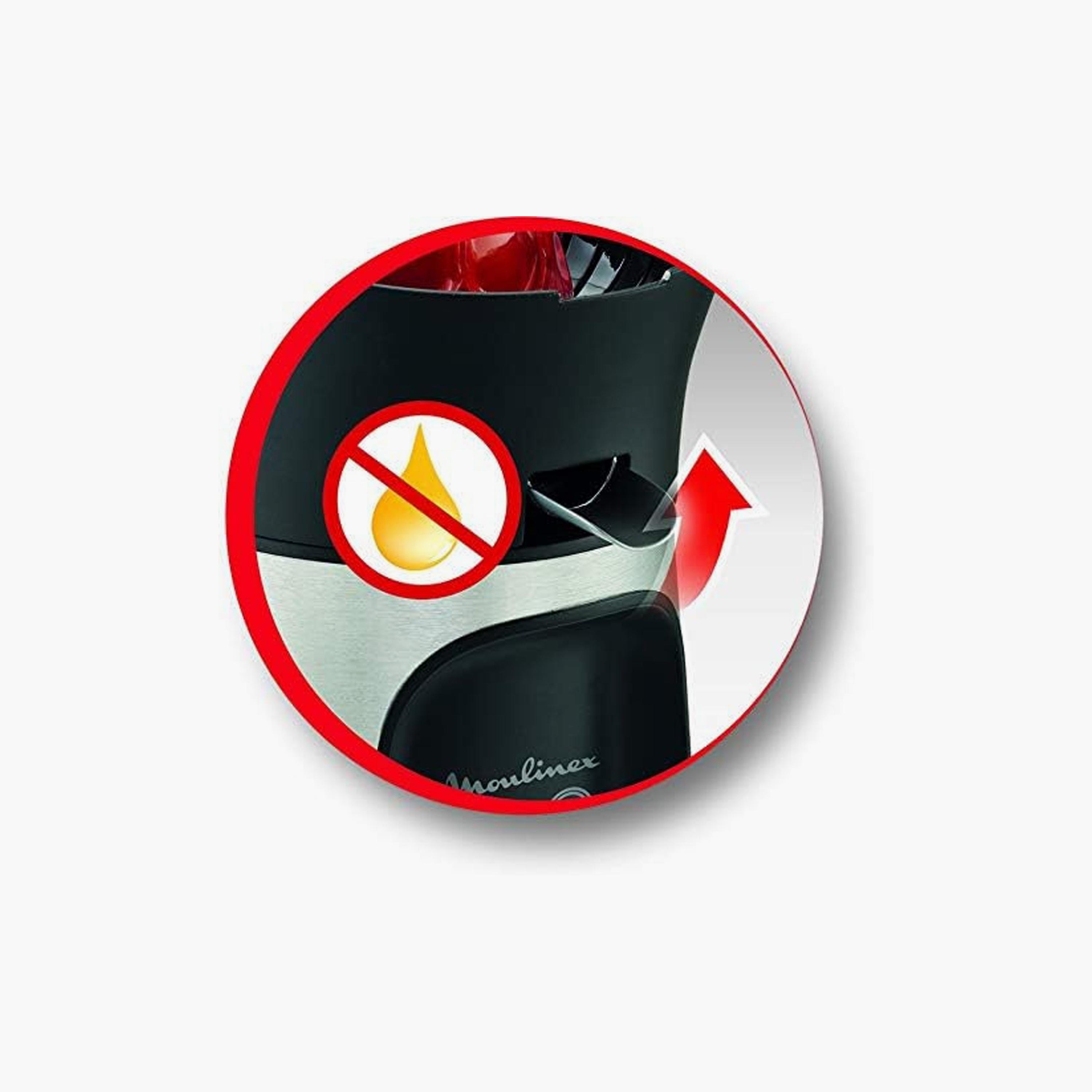 عصارة الحمضيات مولينكس فيتا بريس - خدمة مباشرة، عصارة برتقال، فضي وأسود | PC603D27-household-appliances-kitchenappliances-blendersmixersandgrinders-image-2
