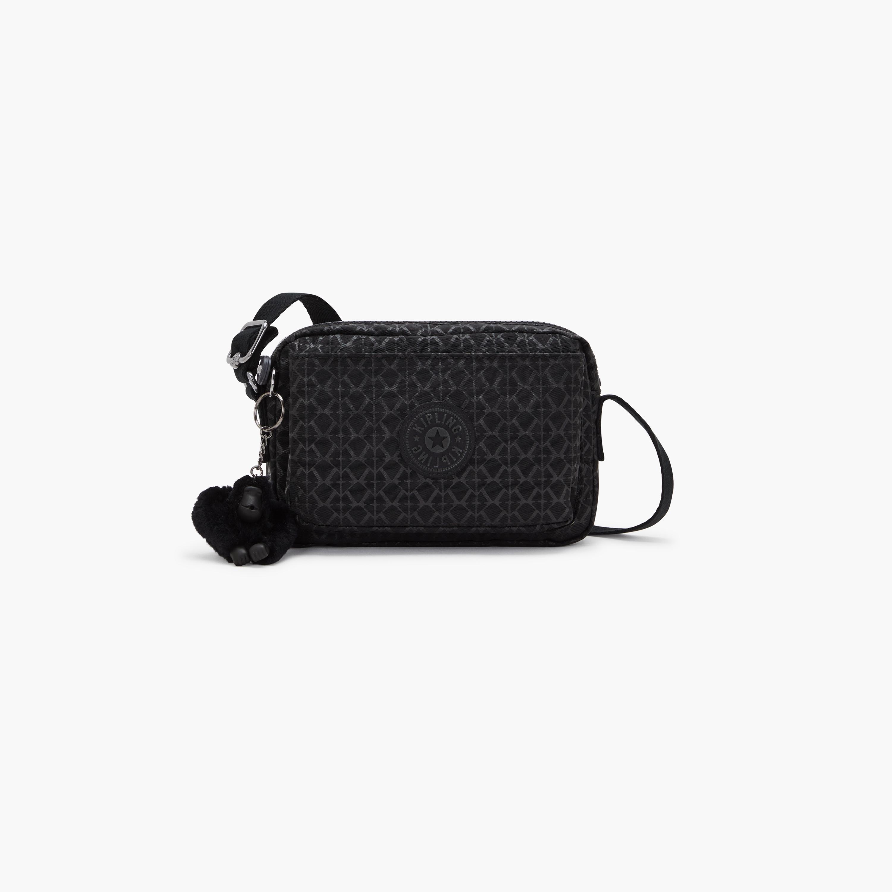 Kipling Abanu Printed Crossbody Bag with Zipper and Adjustable Strap | 20 X 7.5 X 13.5 CM-women-bagsandwallets-handbags-image-1