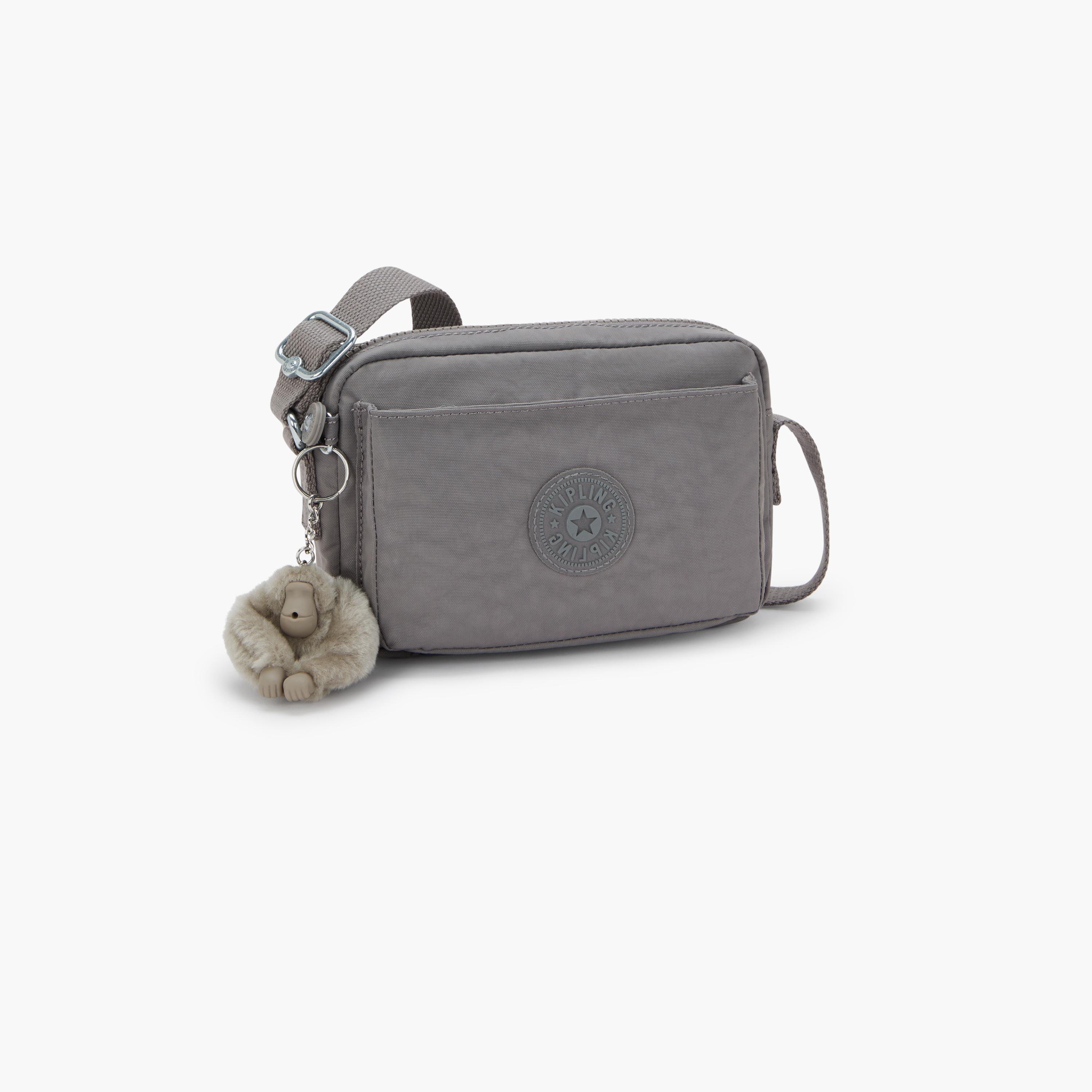 Kipling Abanu Crossbody Bag with Zipper and Adjustable Strap | 20 X 7.5 X 13.5 CM-women-bagsandwallets-handbags-image-3