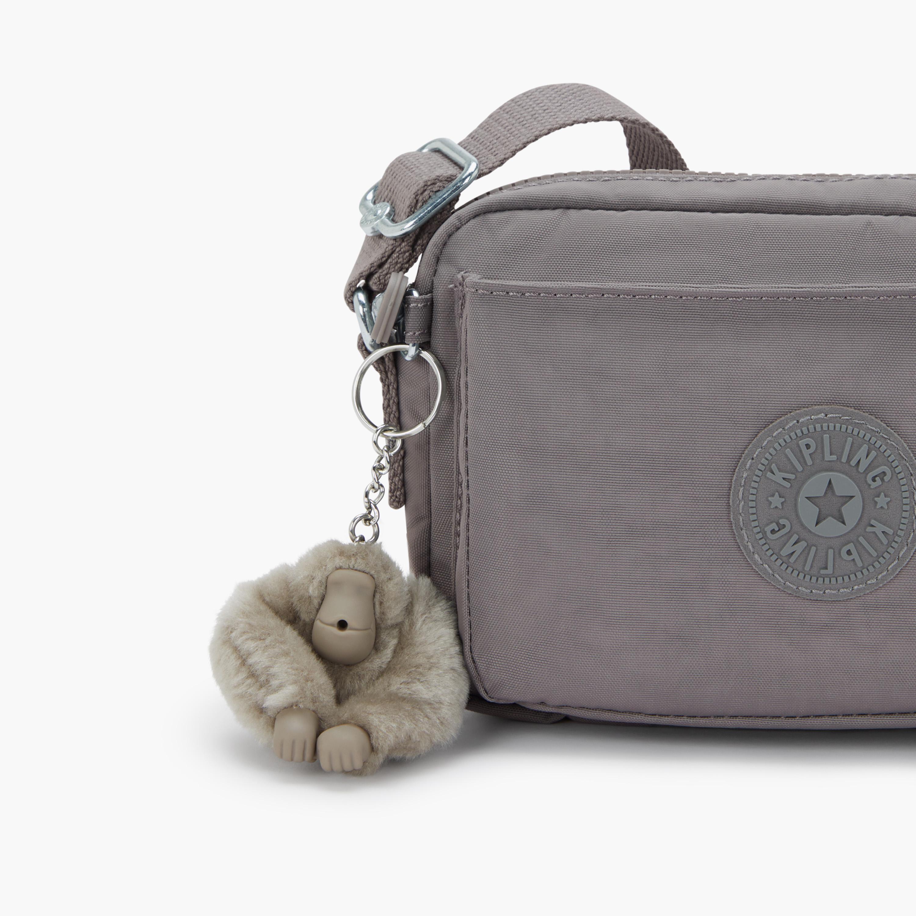 Kipling Abanu Crossbody Bag with Zipper and Adjustable Strap | 20 X 7.5 X 13.5 CM-women-bagsandwallets-handbags-image-4