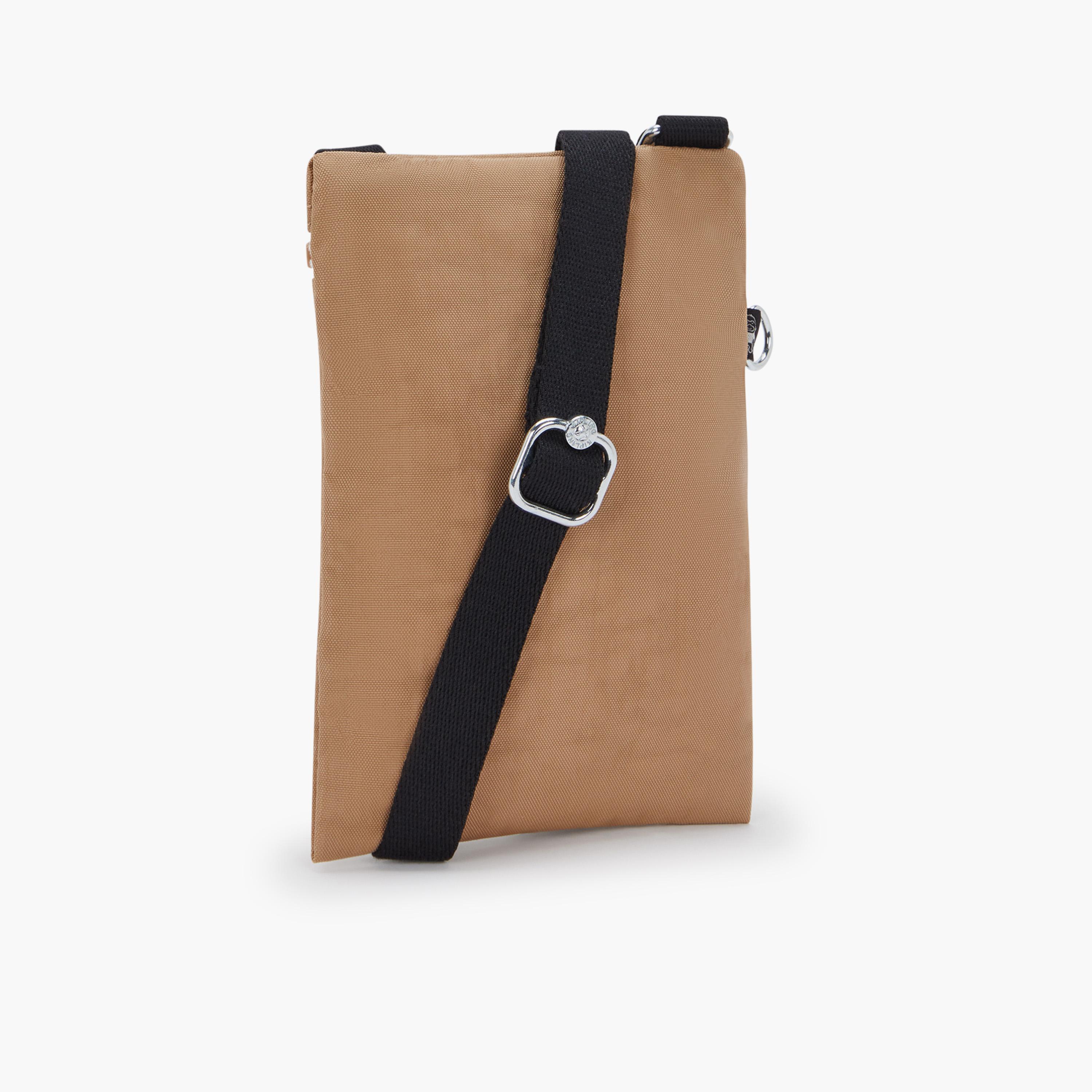 كيبلينج - شنطة كتف أفيا لايت سادة بسحاب وحزام قابل للتعديل | ١٣ × ١ × ١٩ سم-men-bags-image-2