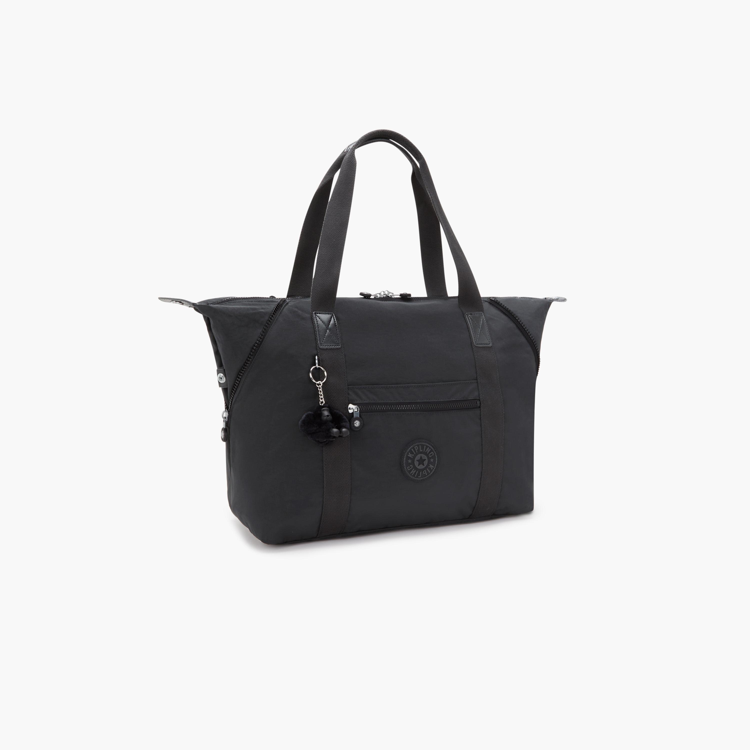 Kipling Art M Top Handle Tote Bag with Zipper and Detachable Strap | 58 X 20 X 32 CM-women-bagsandwallets-handbags-image-3