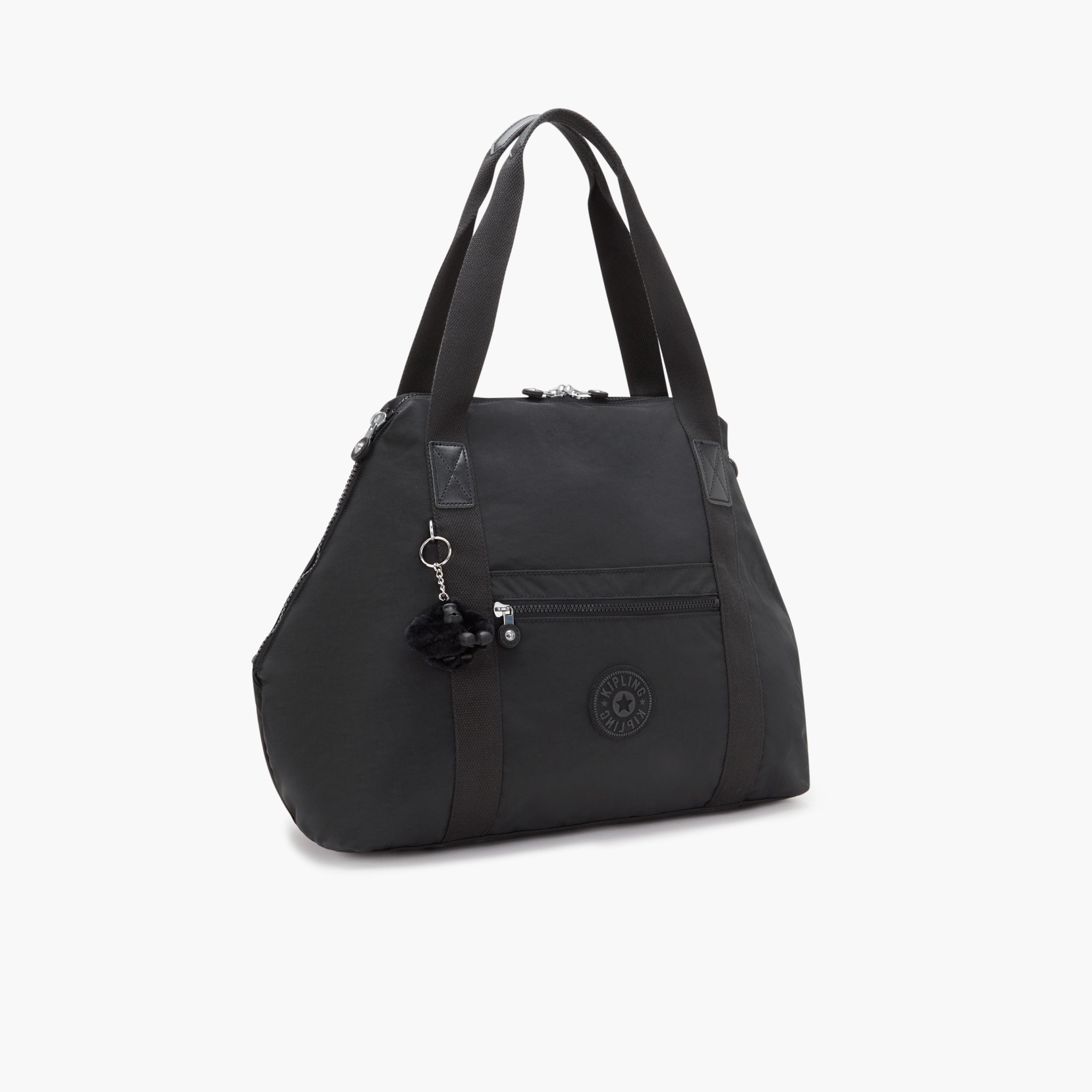 Kipling Art M Top Handle Tote Bag with Zipper and Detachable Strap | 58 X 20 X 32 CM-women-bagsandwallets-handbags-image-4