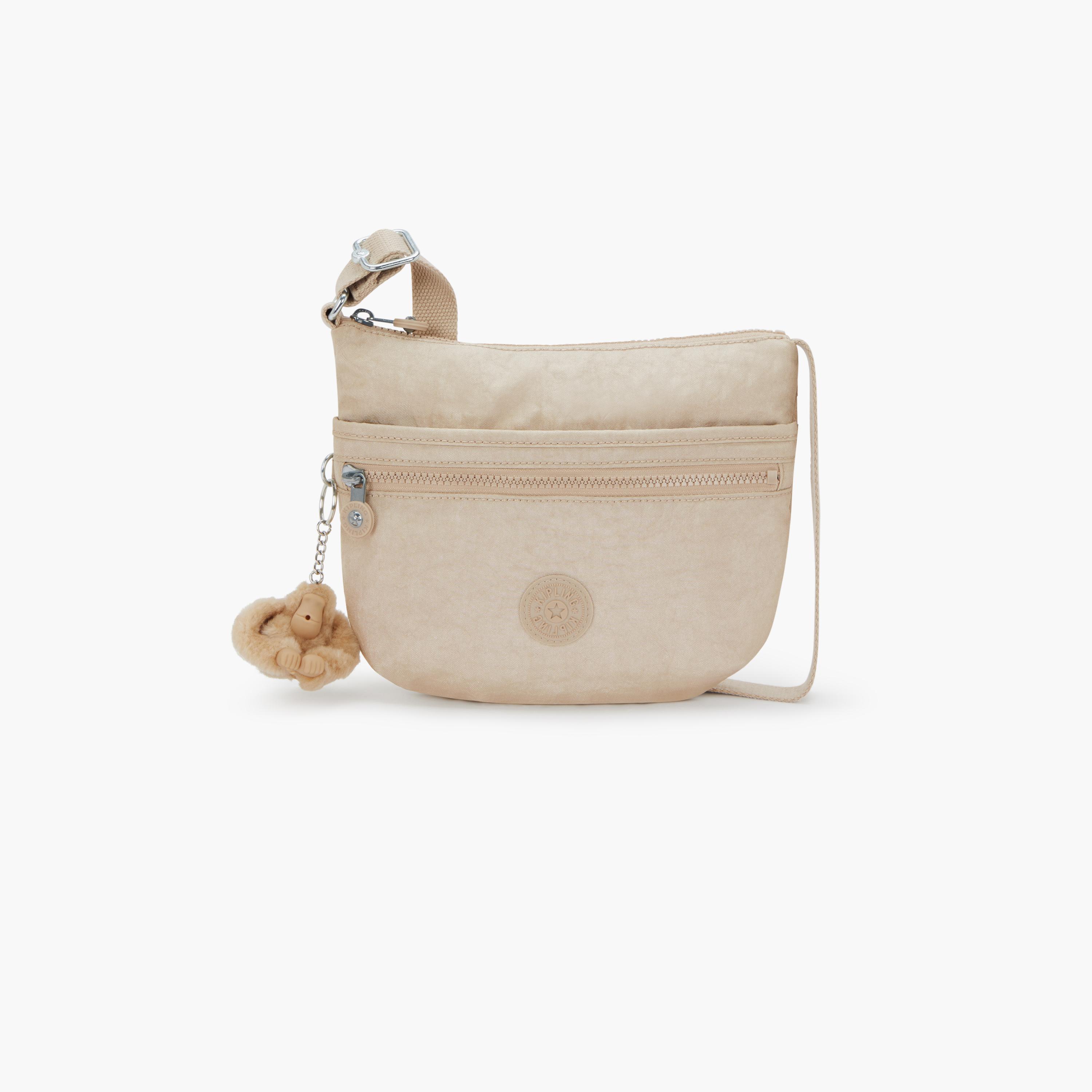 كيبلينج - شنطة كتف أرتو إس سادة بسحاب وحزام قابل للتعديل | ٢٥ × ٣ × ٢١ سم-women-bagsandwallets-handbags-image-1
