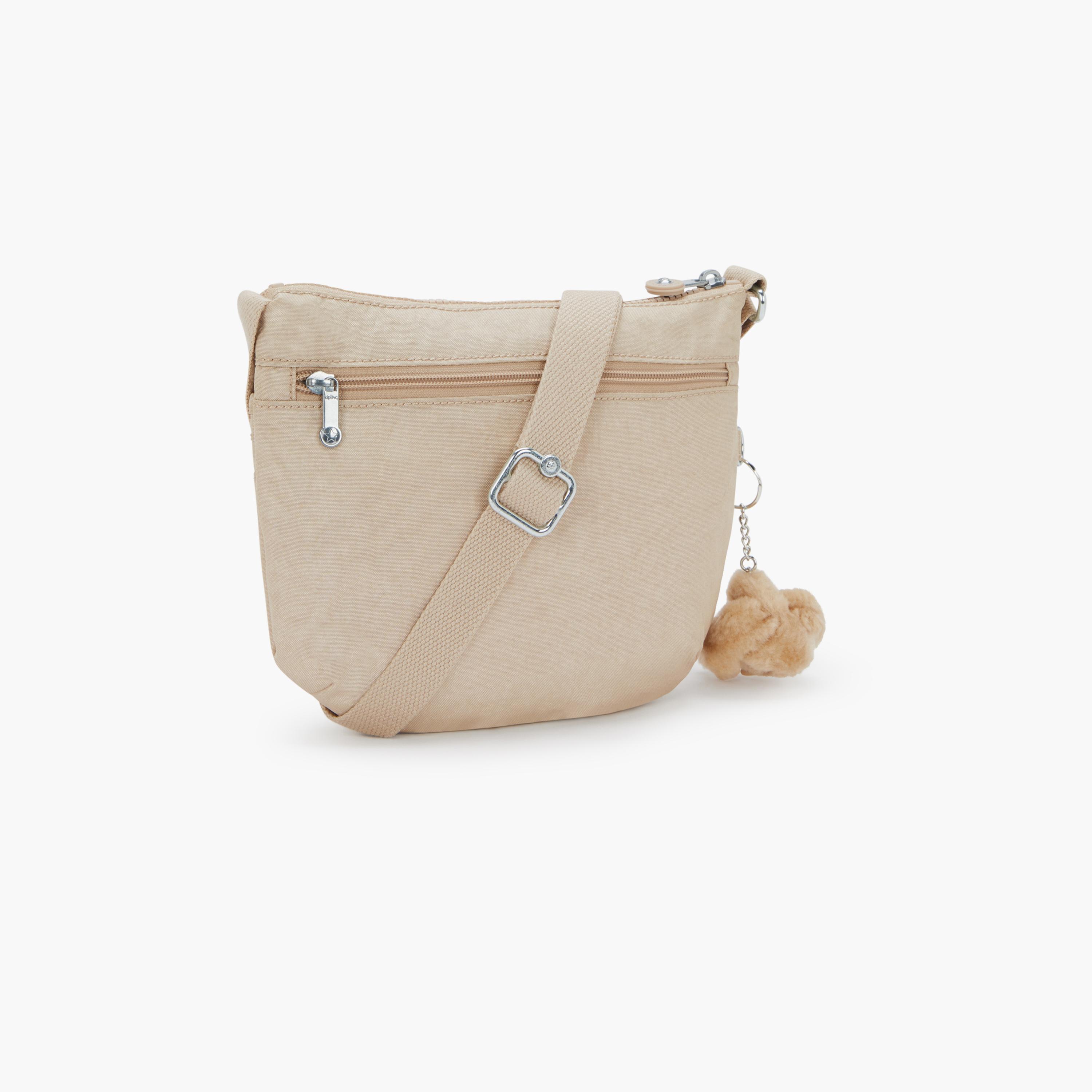 كيبلينج - شنطة كتف أرتو إس سادة بسحاب وحزام قابل للتعديل | ٢٥ × ٣ × ٢١ سم-women-bagsandwallets-handbags-image-2