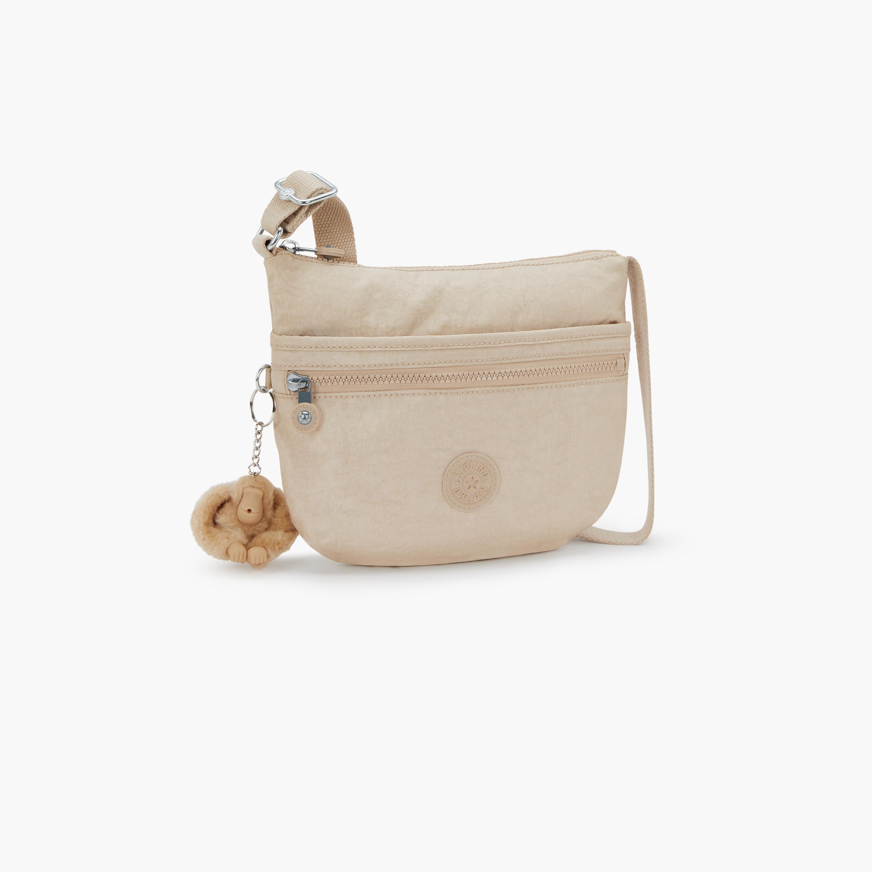 كيبلينج - شنطة كتف أرتو إس سادة بسحاب وحزام قابل للتعديل | ٢٥ × ٣ × ٢١ سم-women-bagsandwallets-handbags-image-3