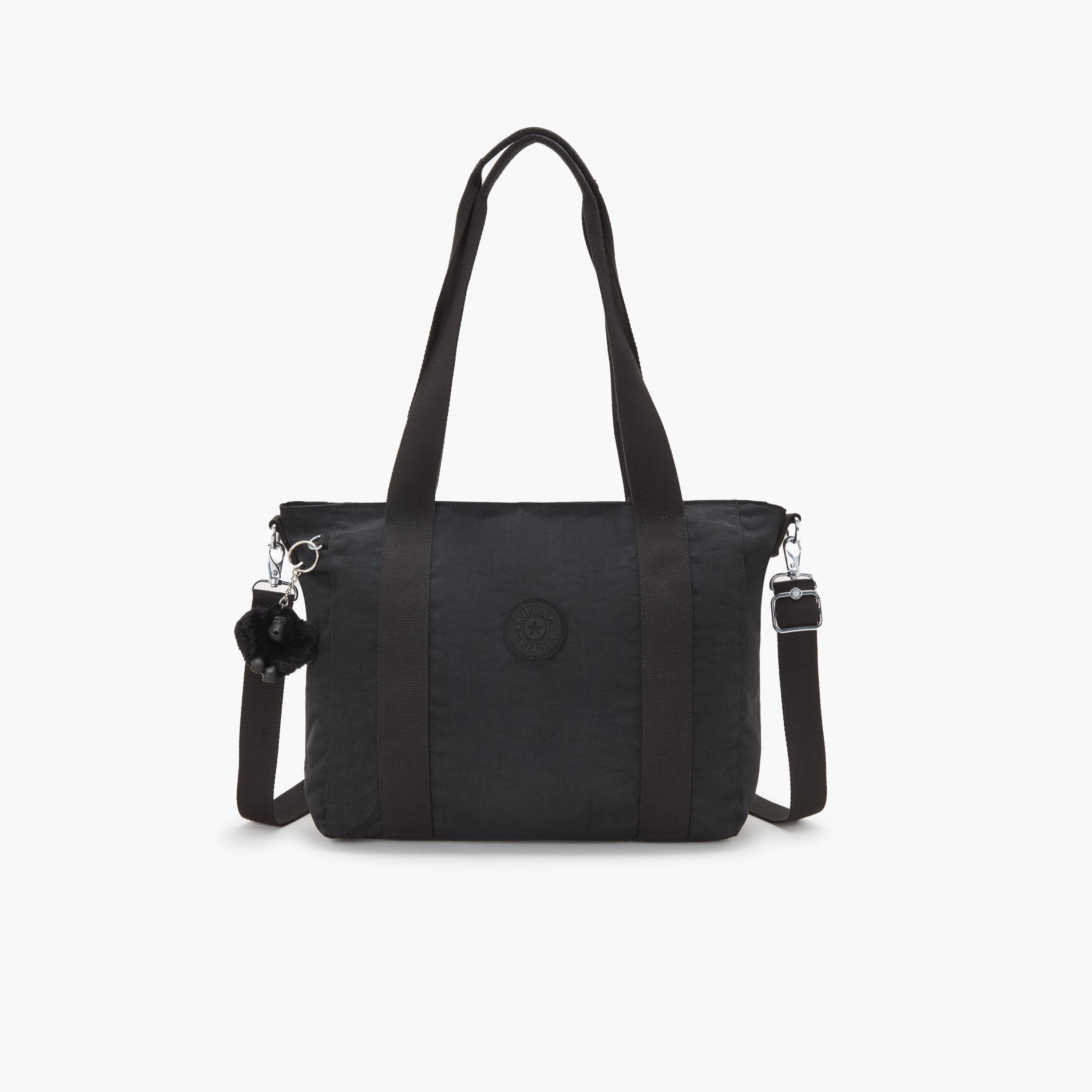Kipling Asseni S Top Handle Tote Bag with Zipper and Detachable Strap | 40 X 14 X 28 CM-women-bagsandwallets-handbags-image-1