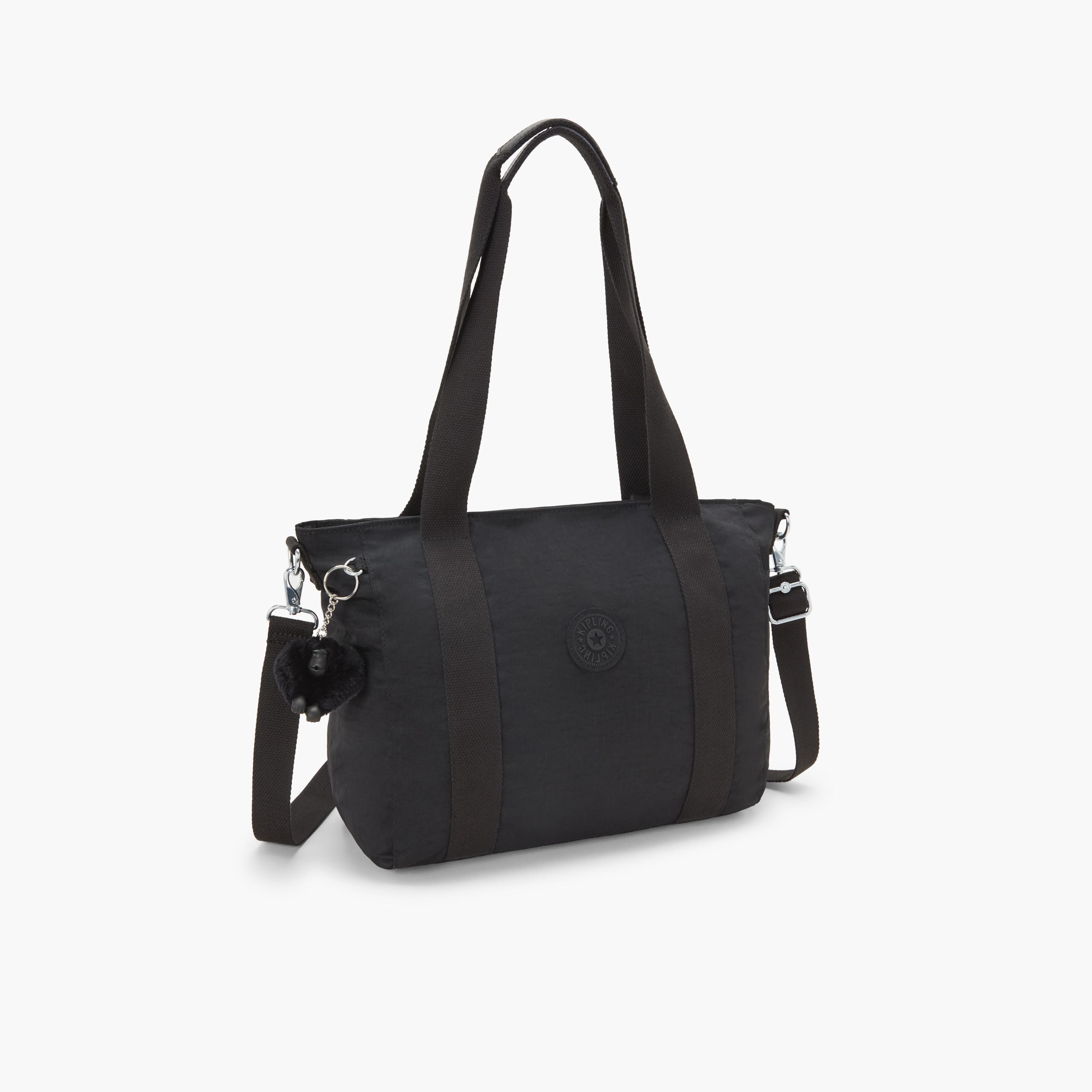 Kipling Asseni S Top Handle Tote Bag with Zipper and Detachable Strap | 40 X 14 X 28 CM-women-bagsandwallets-handbags-image-3