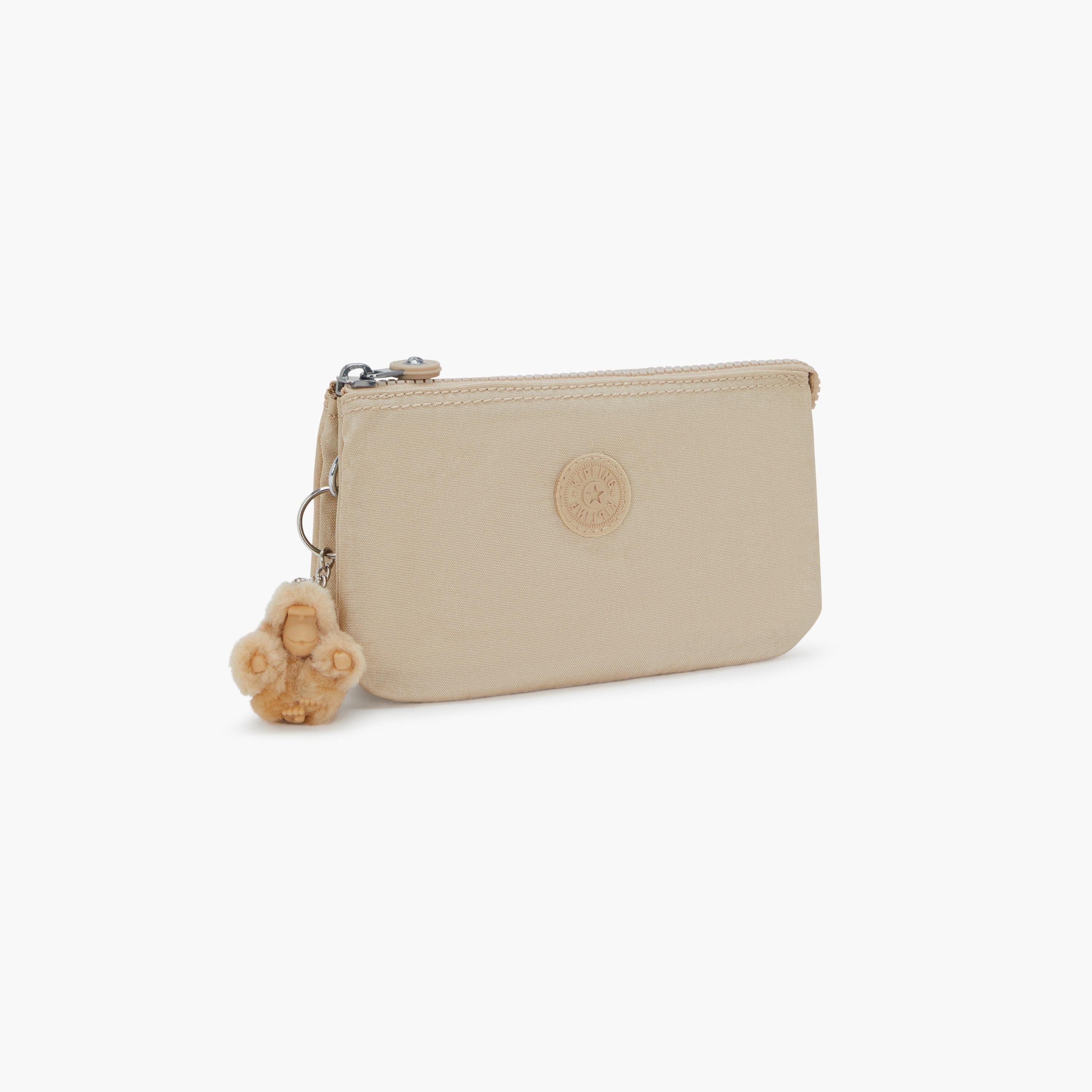 كيبلينج - شنطة كرييتيفيتي كبيرة سادة بسحاب | ١٨.٥ × ٤ × ١١ سم-women-bagsandwallets-handbags-image-3