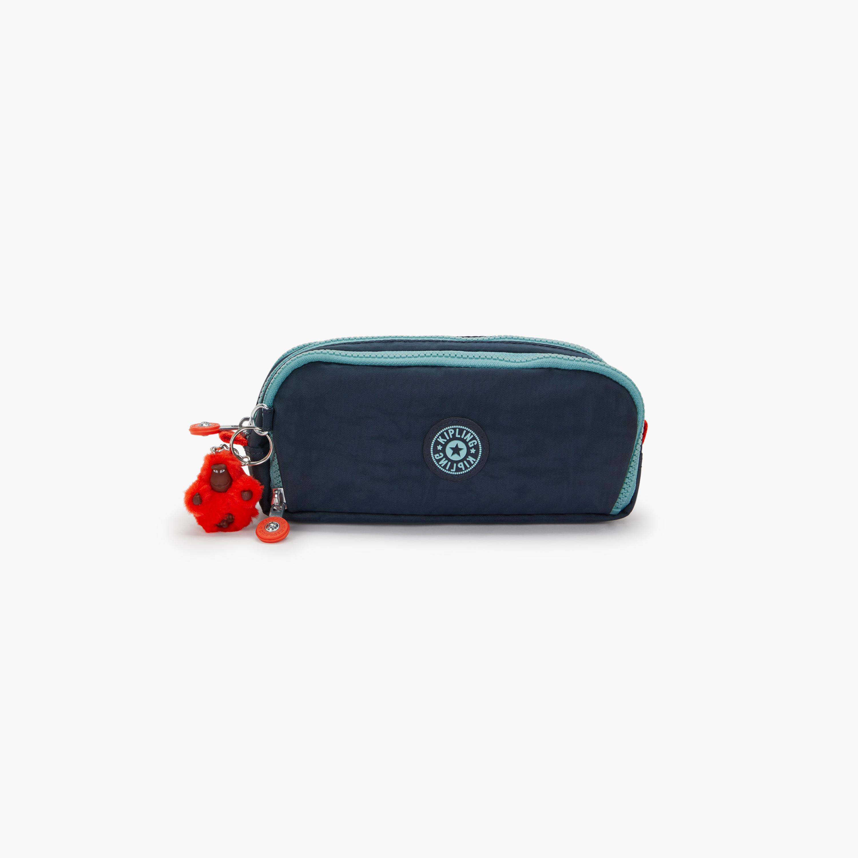 Kipling Gitroy Color Block Pouch with Zipper | 23 X 7 X 10 CM-men-bags-image-1