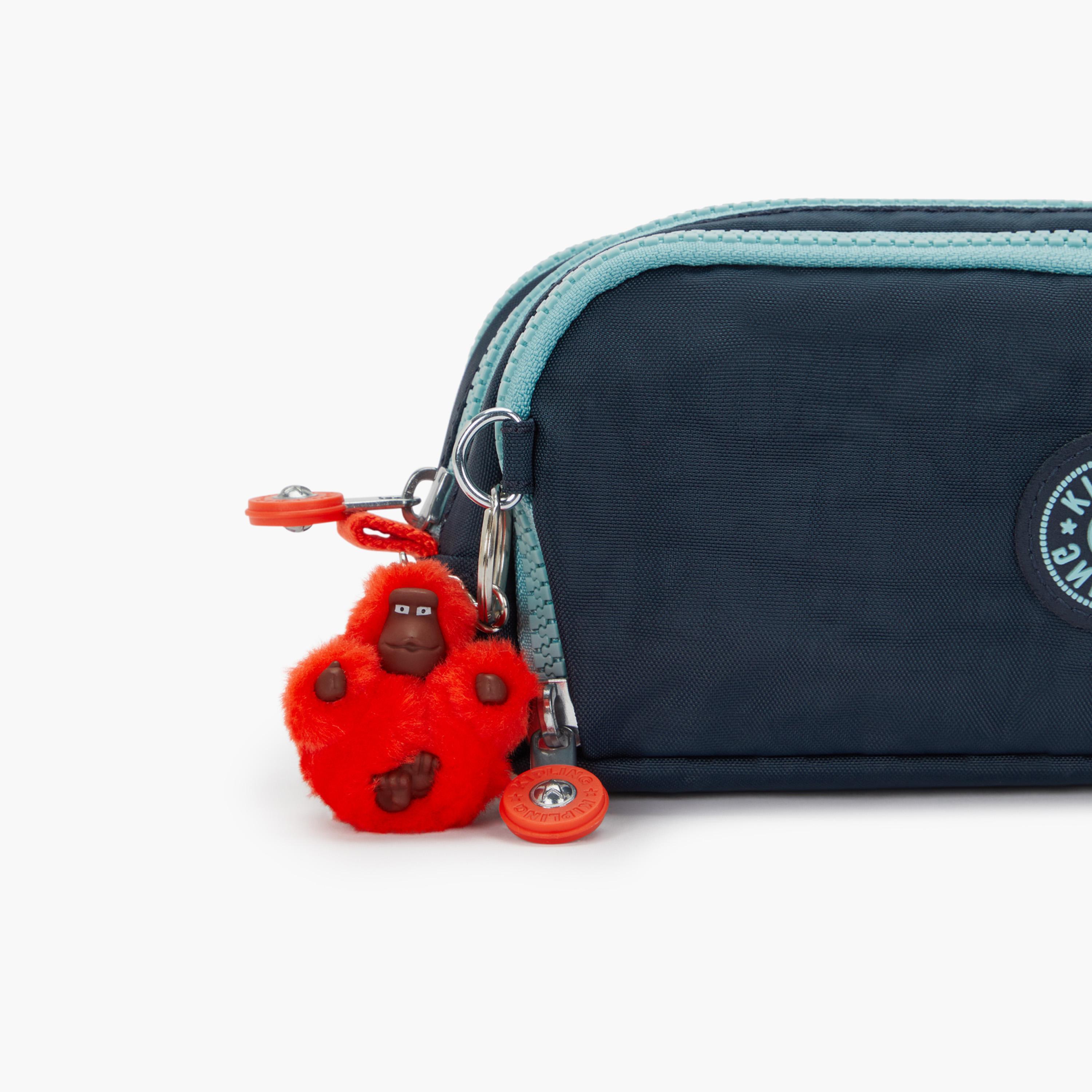 Kipling Gitroy Color Block Pouch with Zipper | 23 X 7 X 10 CM-men-bags-image-4