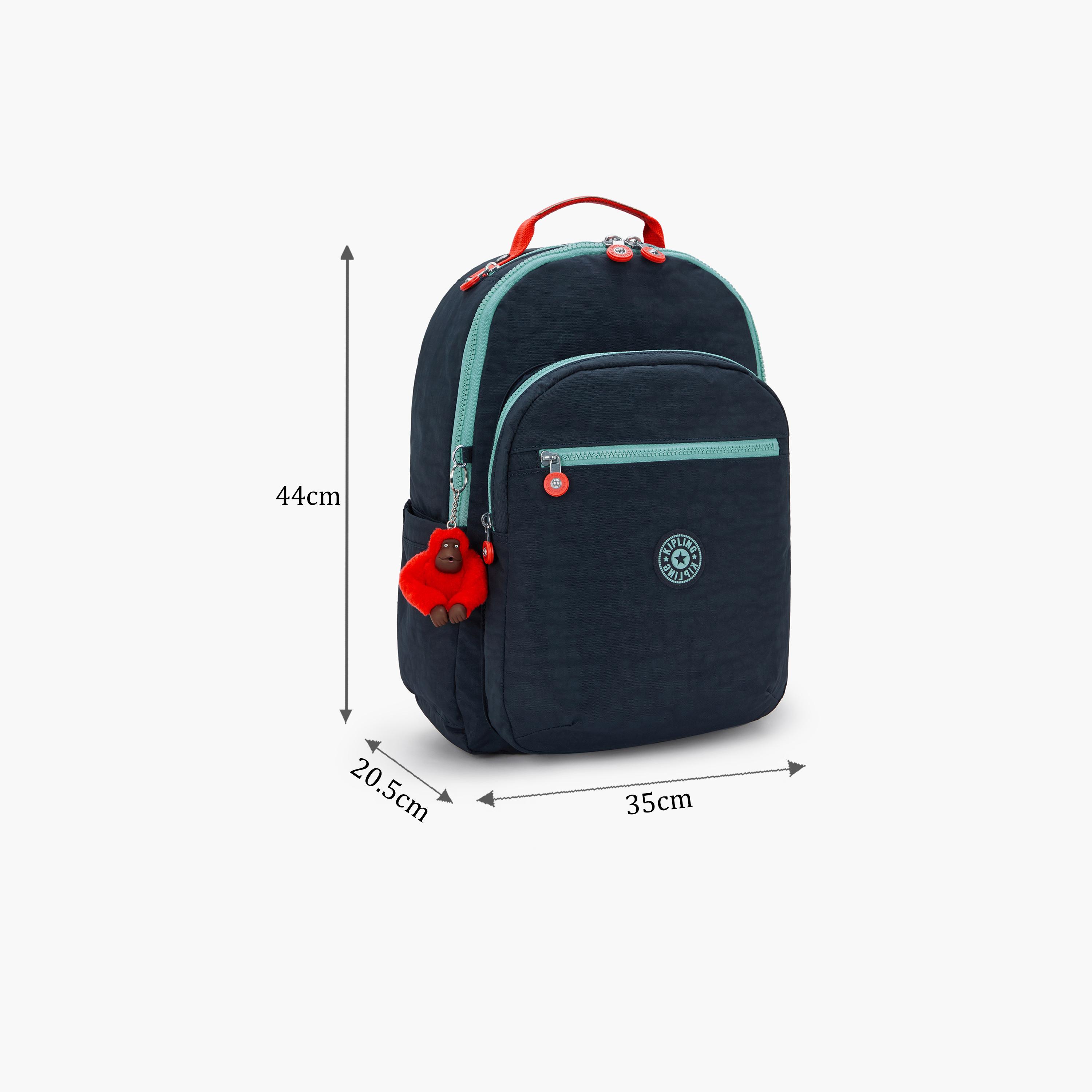 Kipling 27 L | 17.3 Inches Backpack, Nylon, Lightweight | KPKI51402FT1-travel-luggagesandbags-backpacks-image-2