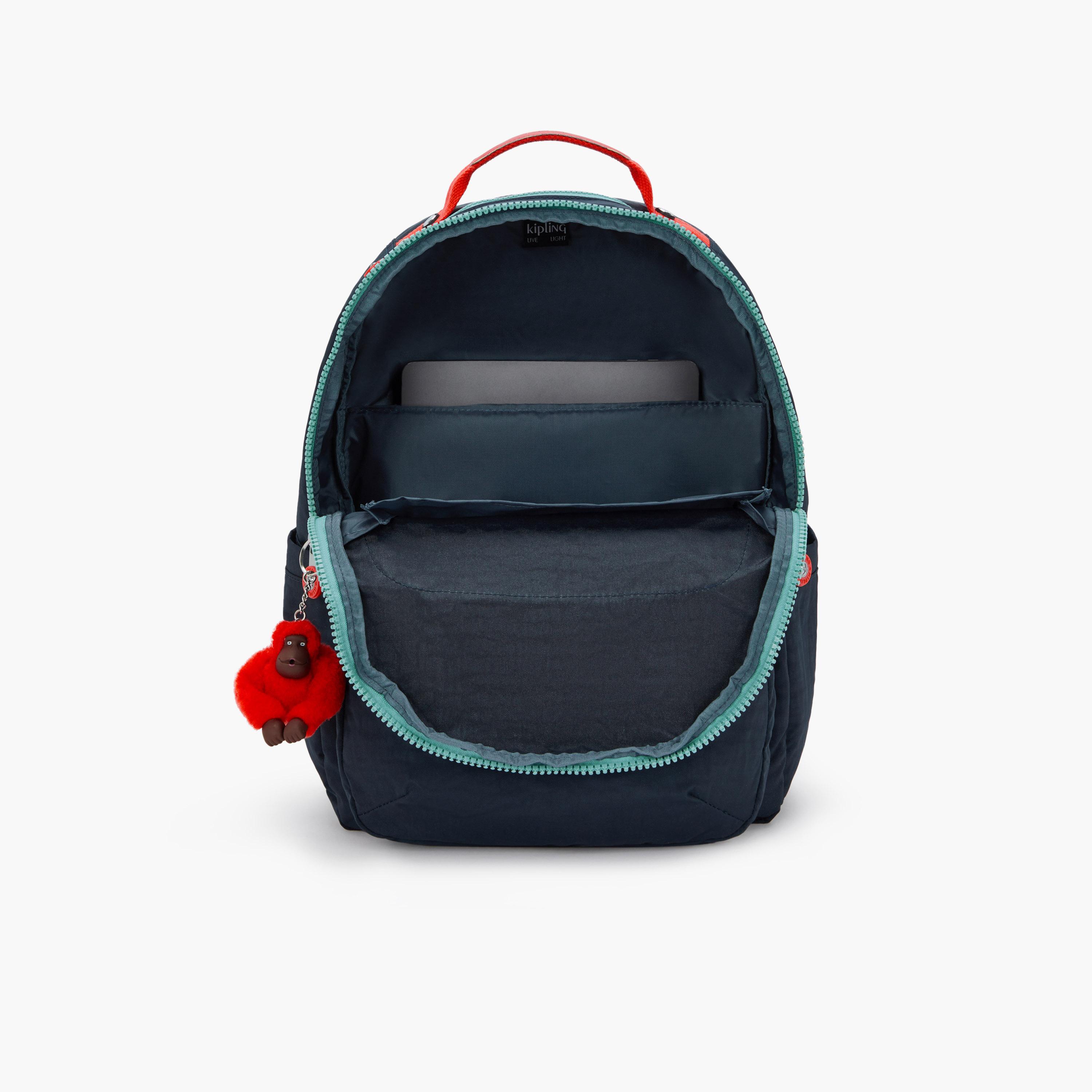 Kipling 27 L | 17.3 Inches Backpack, Nylon, Lightweight | KPKI51402FT1-travel-luggagesandbags-backpacks-image-4
