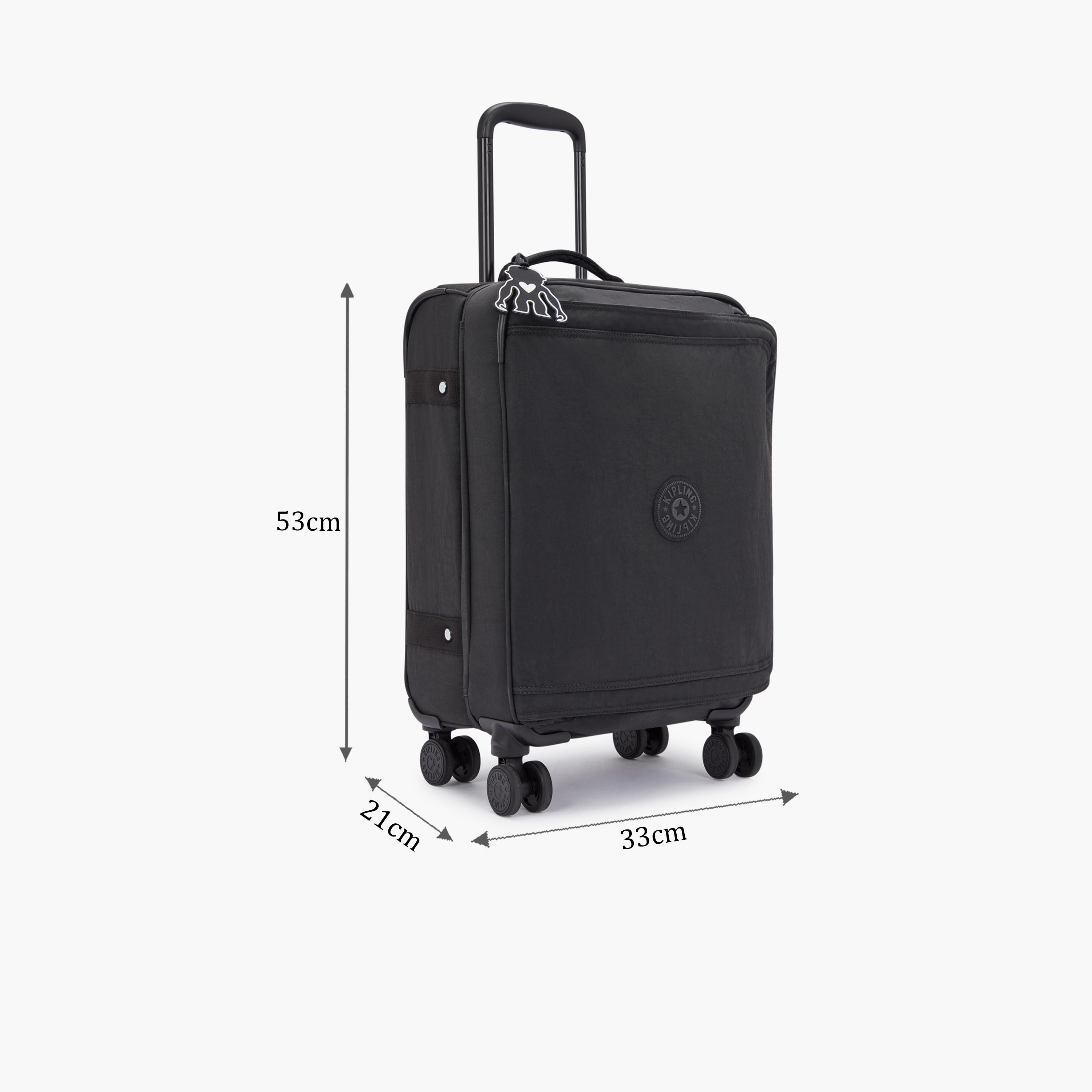 Kipling Spontaneous S 53 CM Small Cabin Nylon Soft Sided 4-Wheeler Spinner Trolley Bag with TSA Lock-travel-luggagesandbags-luggage-image-2