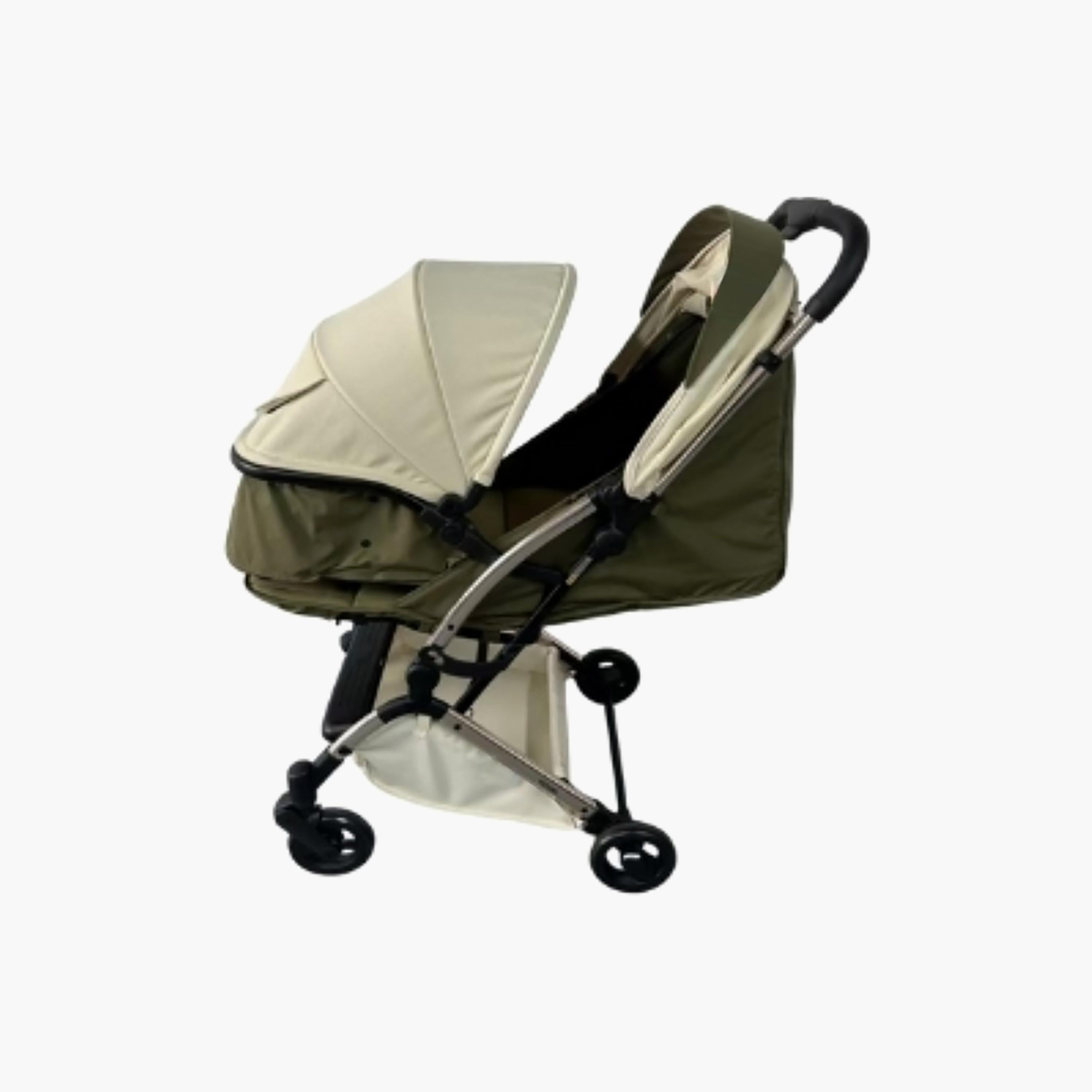 Pikkaboo Youbi Toddler German Travel System with New Born Attachment - Olive-baby-gear-strollersandprams-travelsystems-image-7