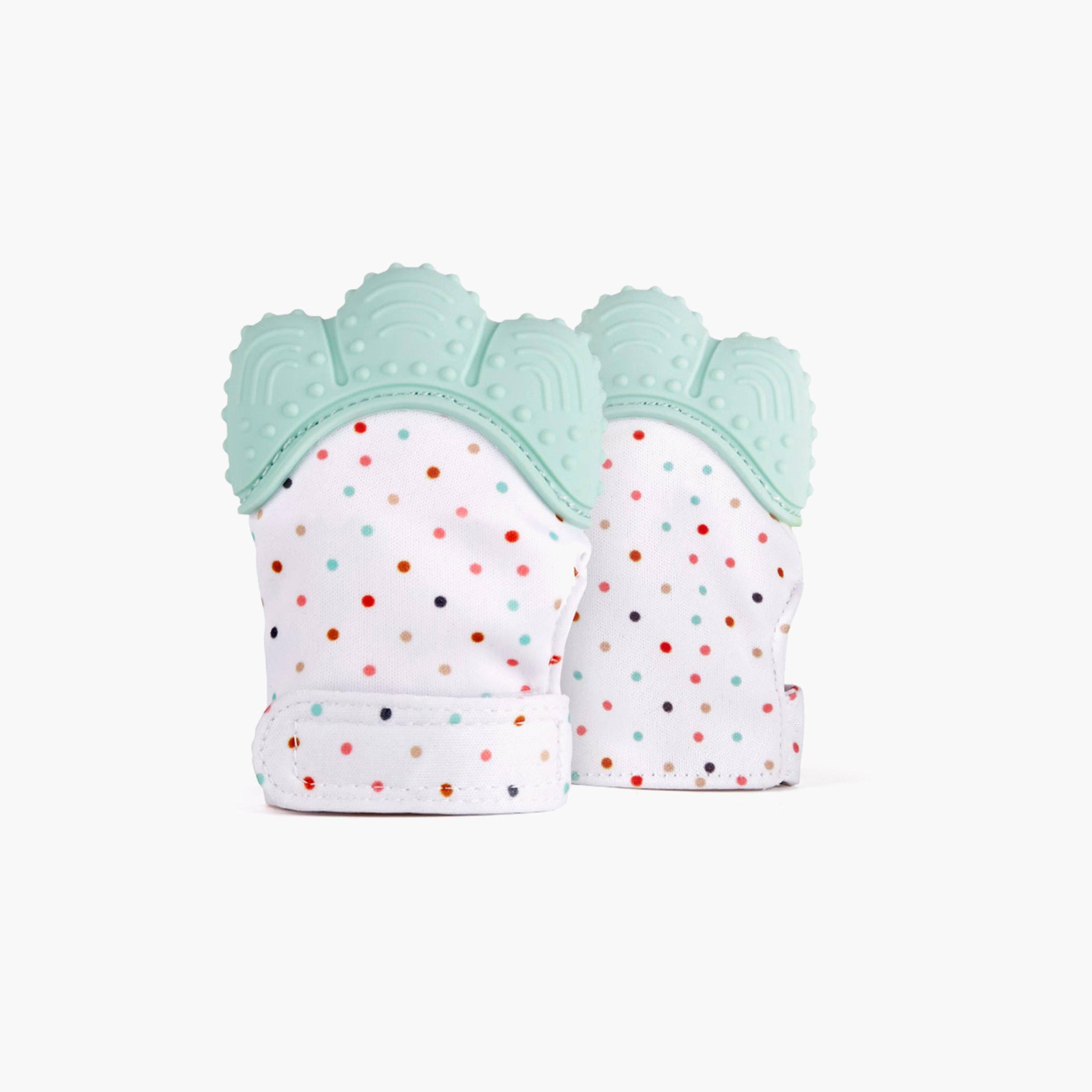 عضاضة وقُفاز 2 في 1 عضوية خالية من BPA وغير قابلة للانزلاق من بيكا بو.-baby-feeding-teethers-image-1