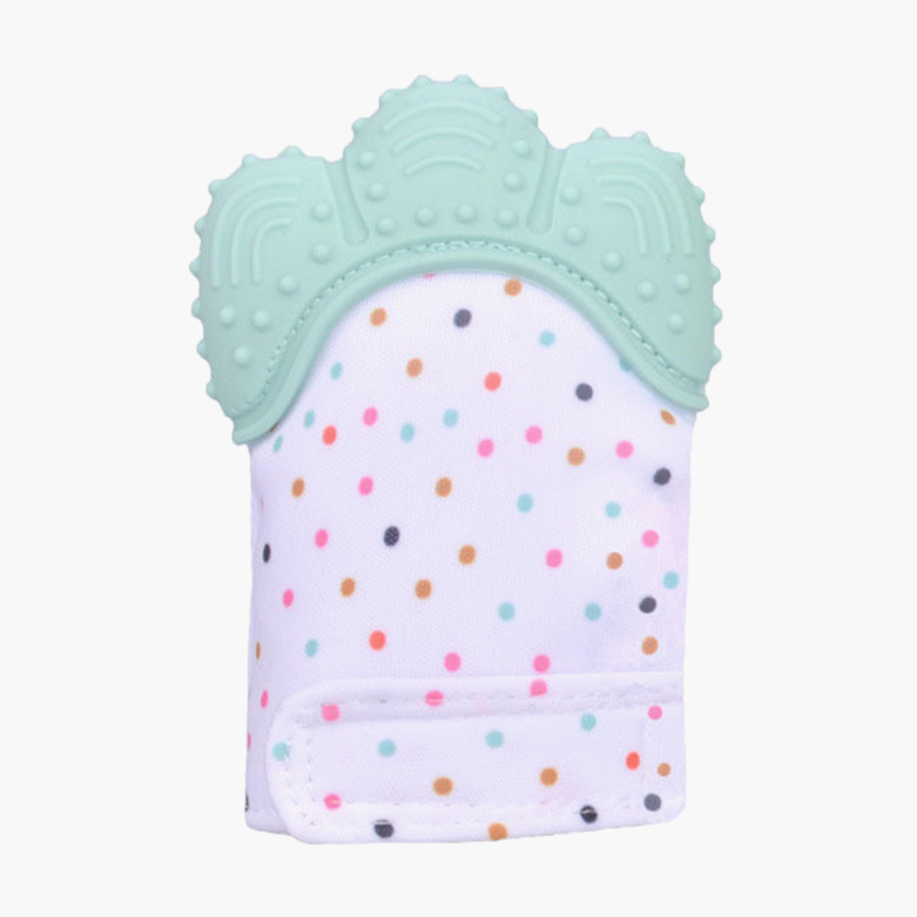 عضاضة وقُفاز 2 في 1 عضوية خالية من BPA وغير قابلة للانزلاق من بيكا بو.-baby-feeding-teethers-image-8