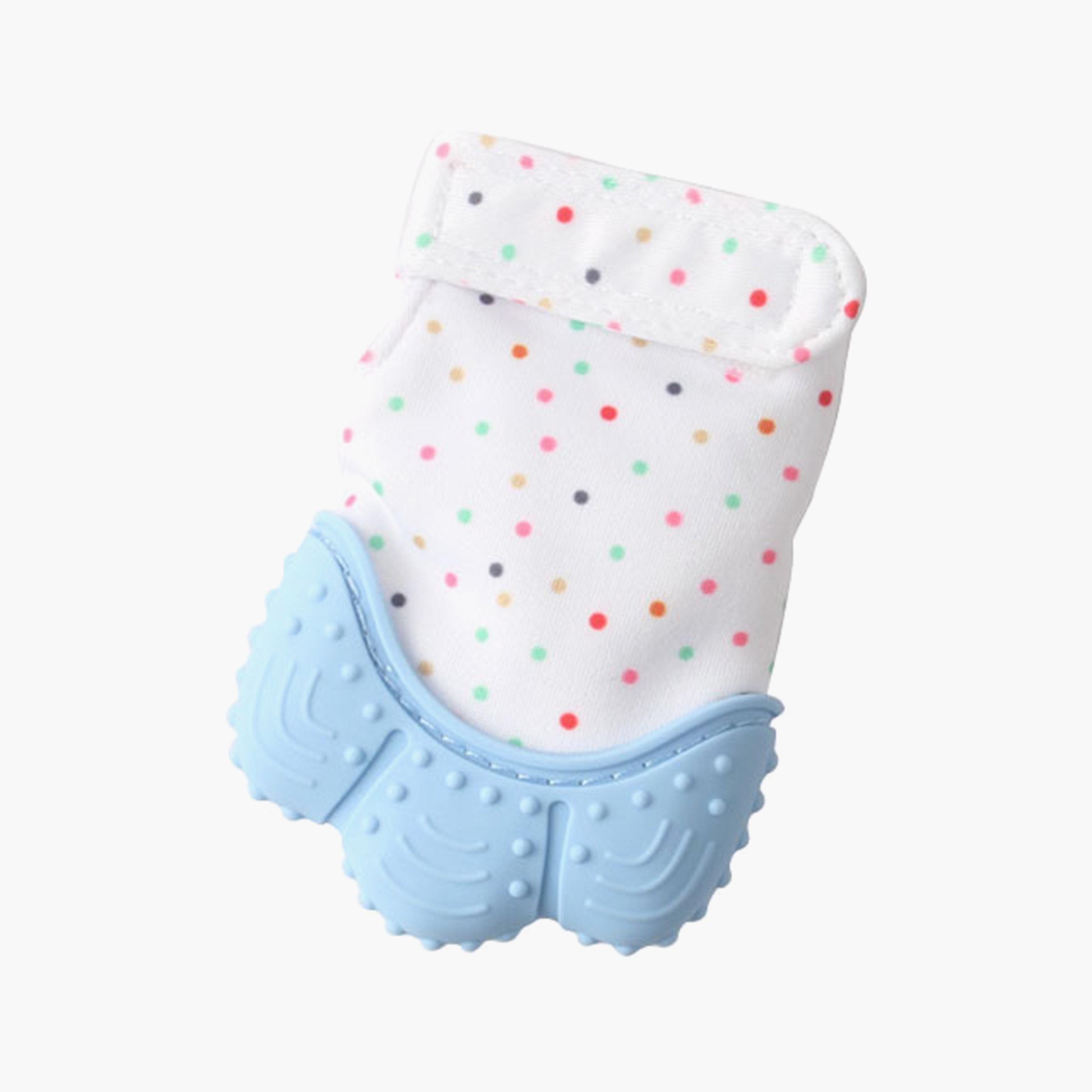 عضاضة وقُفاز 2 في 1 عضوية خالية من BPA وغير قابلة للانزلاق من بيكا بو.-baby-feeding-teethers-image-2
