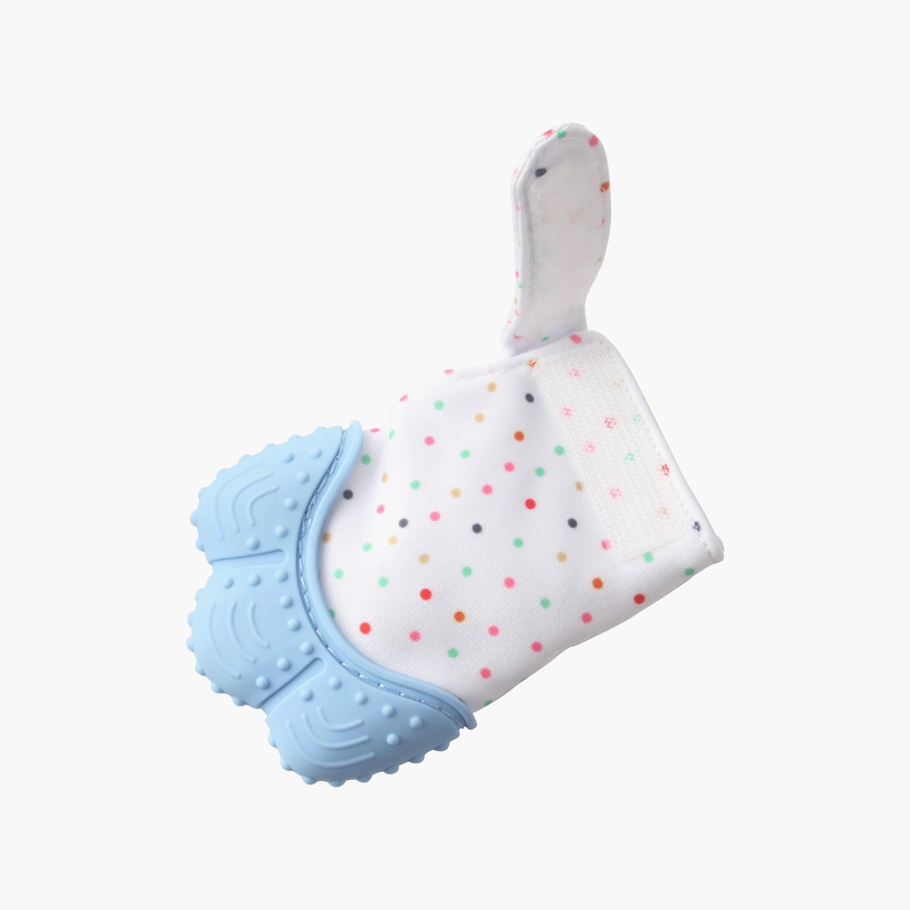 عضاضة وقُفاز 2 في 1 عضوية خالية من BPA وغير قابلة للانزلاق من بيكا بو.-baby-feeding-teethers-image-4
