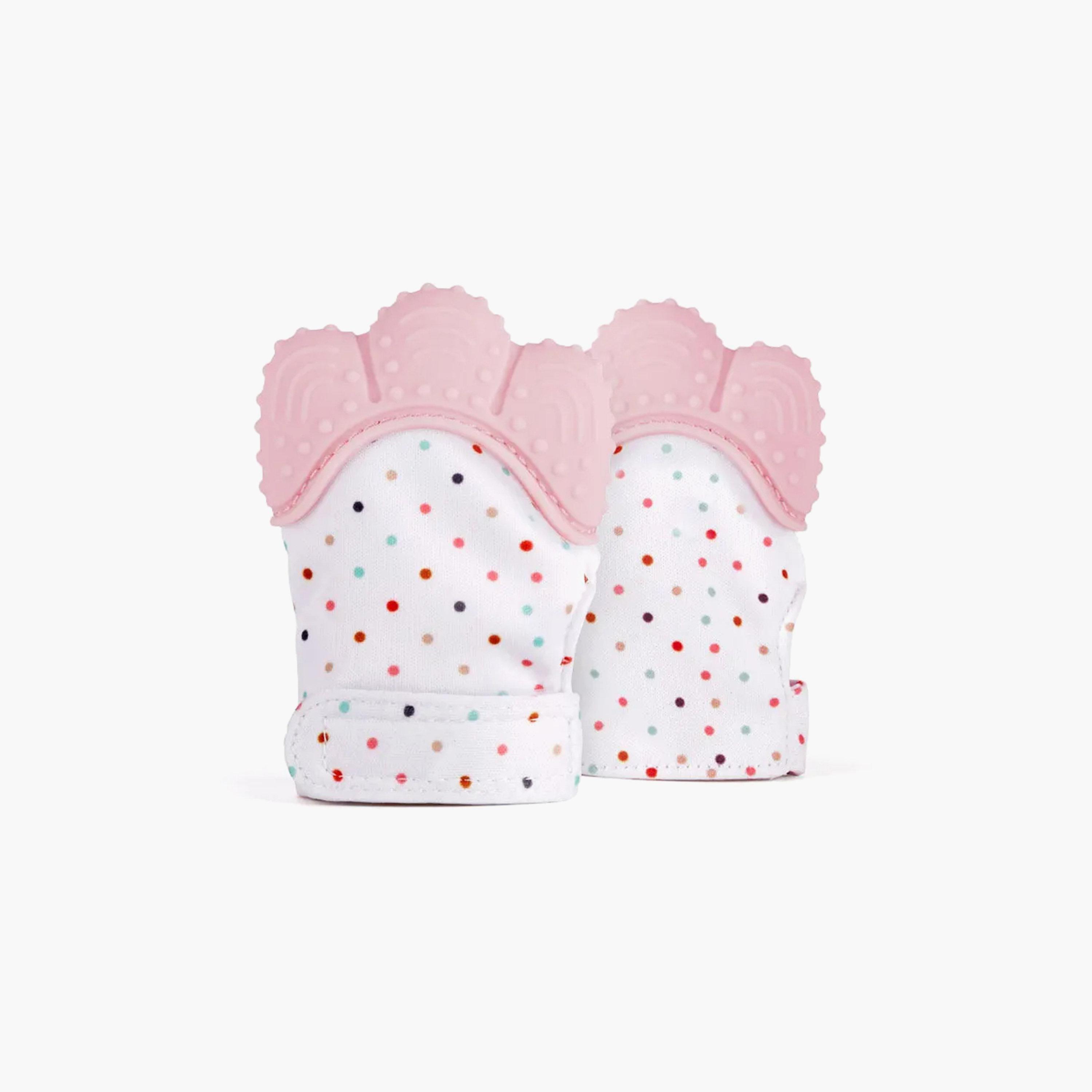Pikkaboo Organic 2-in-1 BPA-Free Non-Slip Mitten Teether & Pacifier-baby-feeding-teethers-image-11