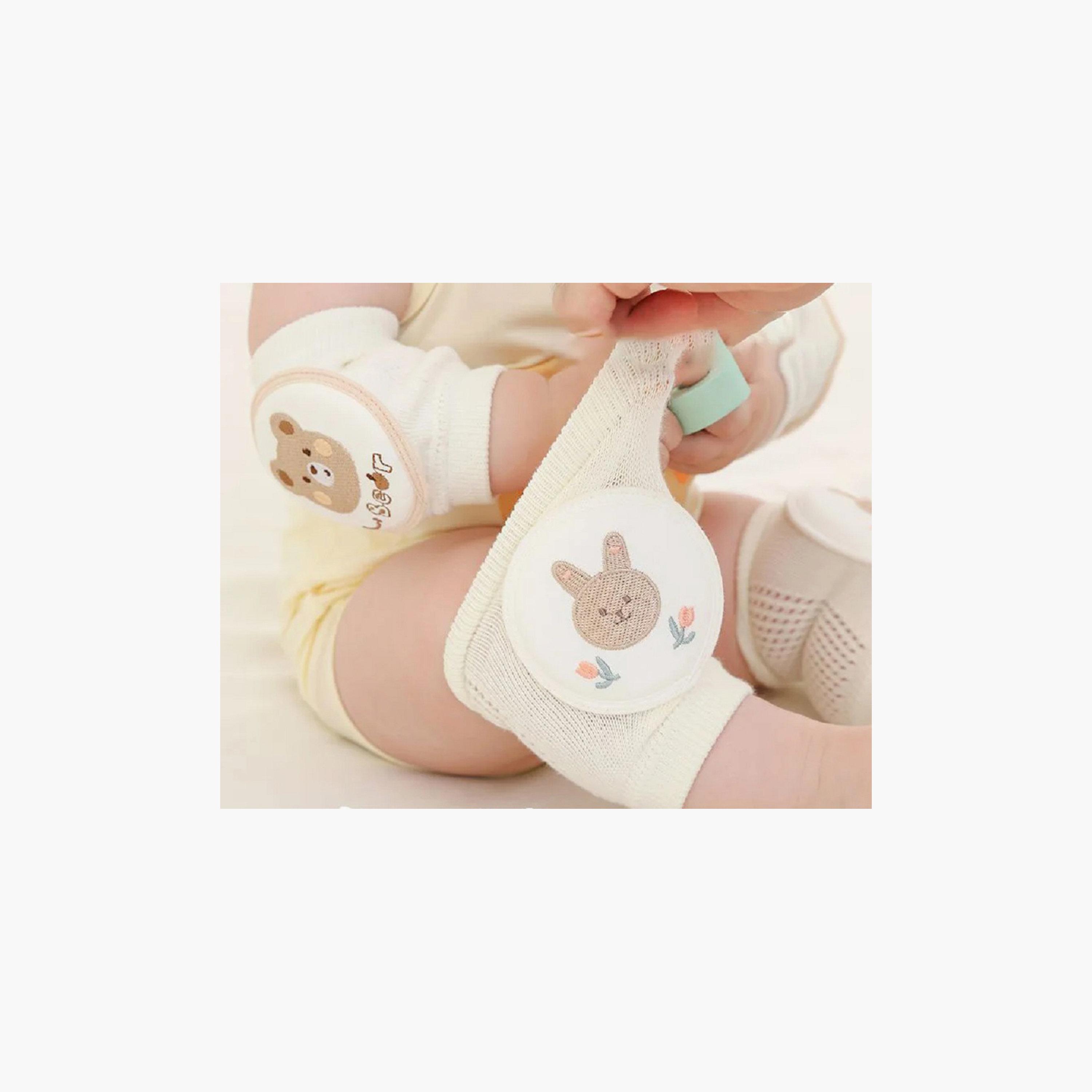 Pikkaboo SoftCrawl Baby Knee Pad - Rabbit-baby-healthandsafety-babyproofing-image-2