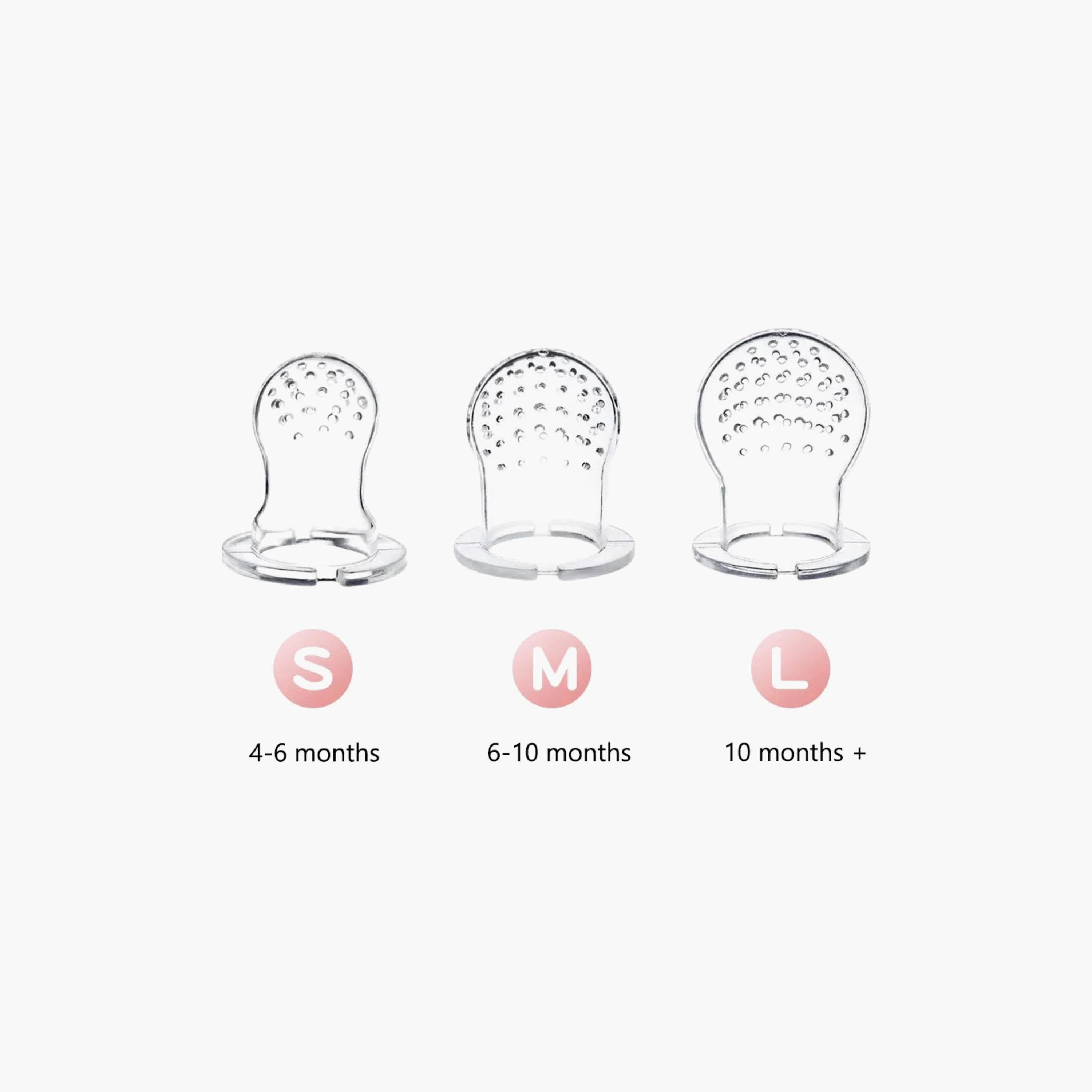 Pikkaboo Pack of Fresh Food Feeder with Fruit Pacifier-baby-feeding-teethers-image-7